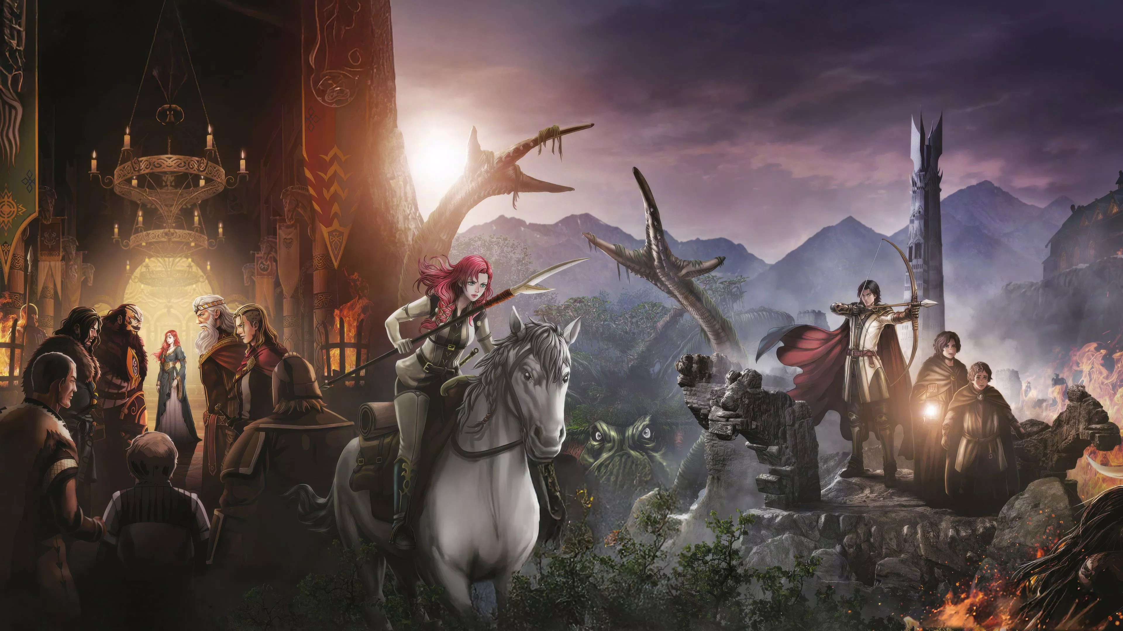 The Rohirrim 4k Ultra HD Wallpaper