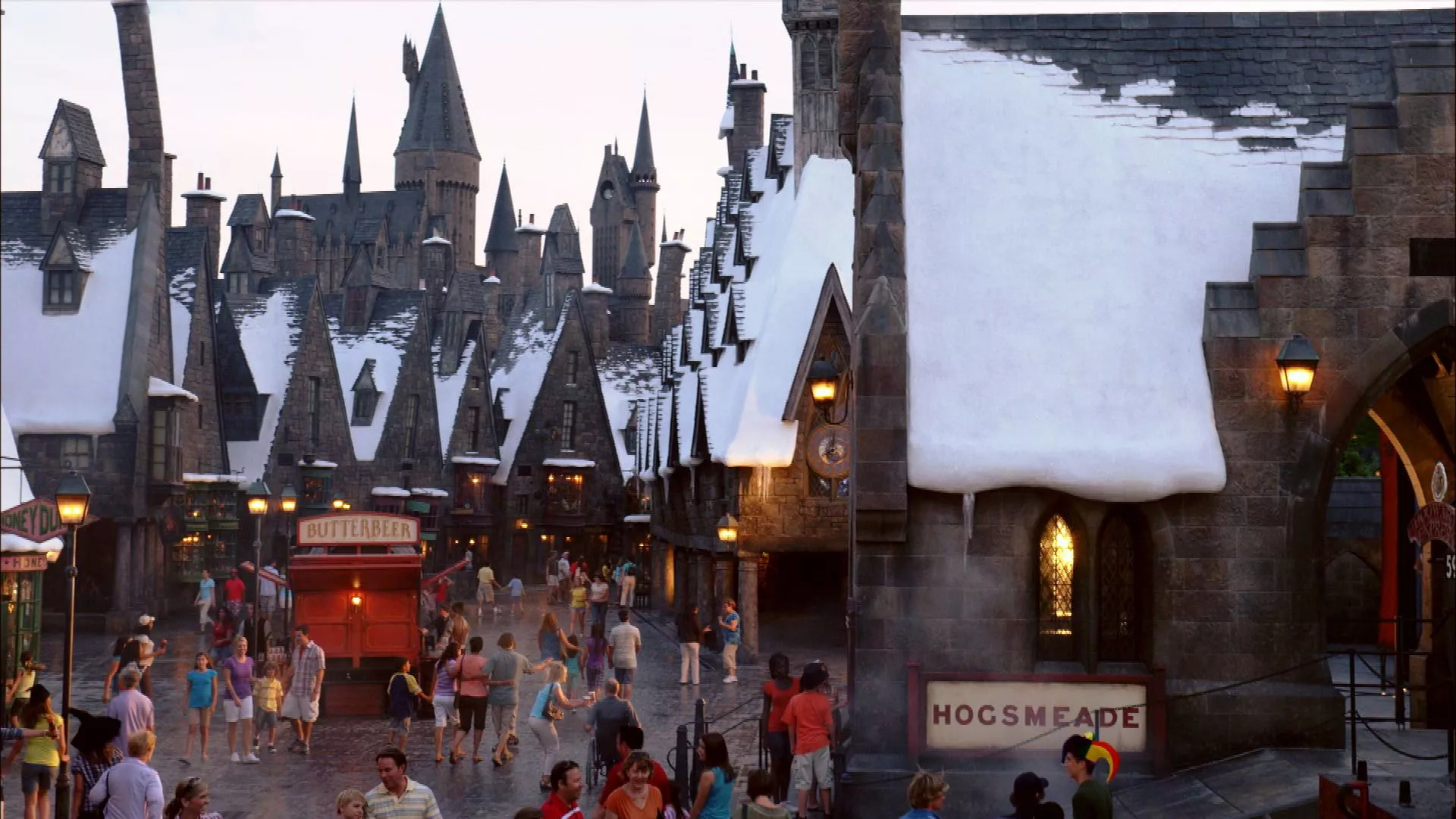 Town of Hogsmeade Desktop Wallpaper