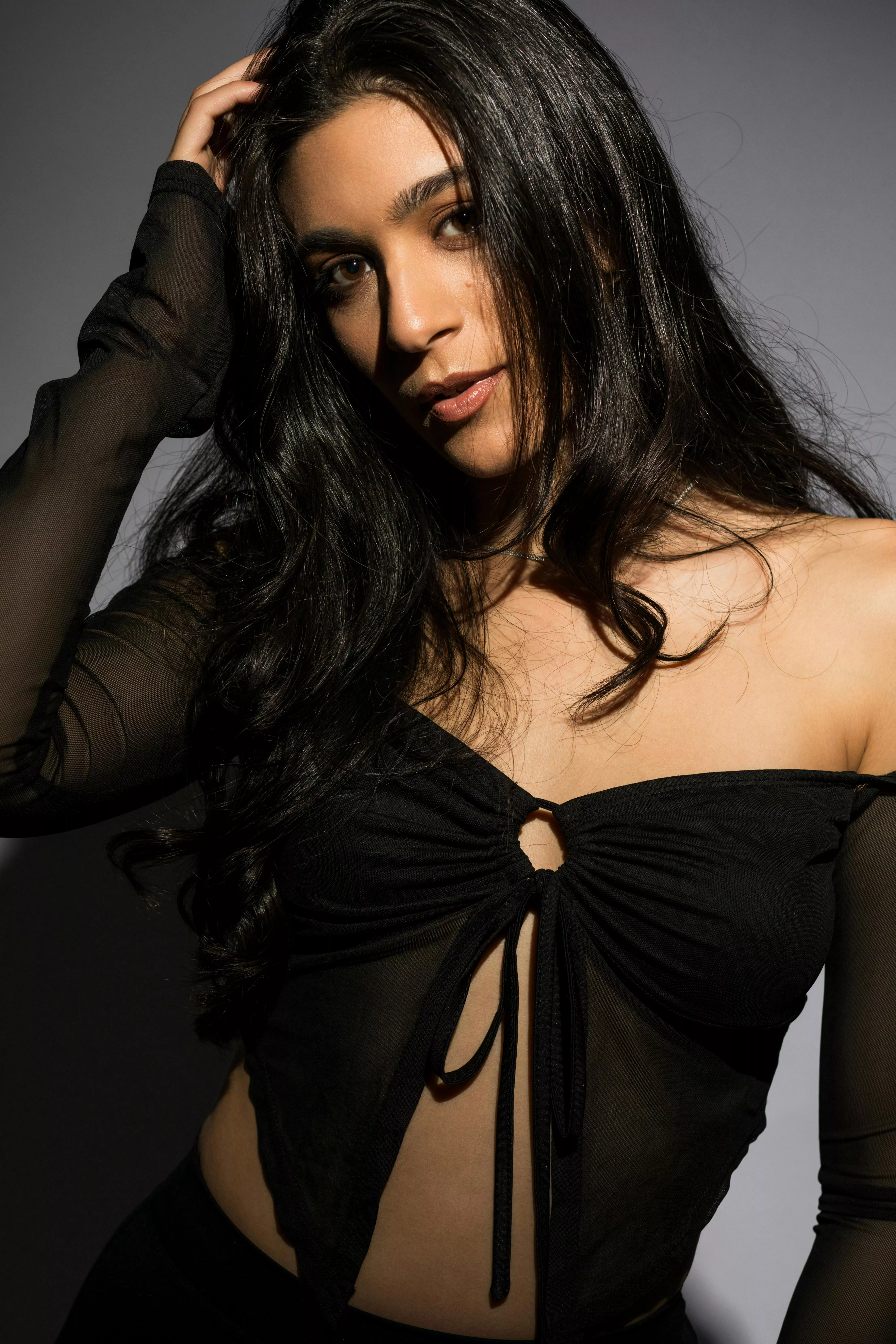 Black And White Fashion Photo