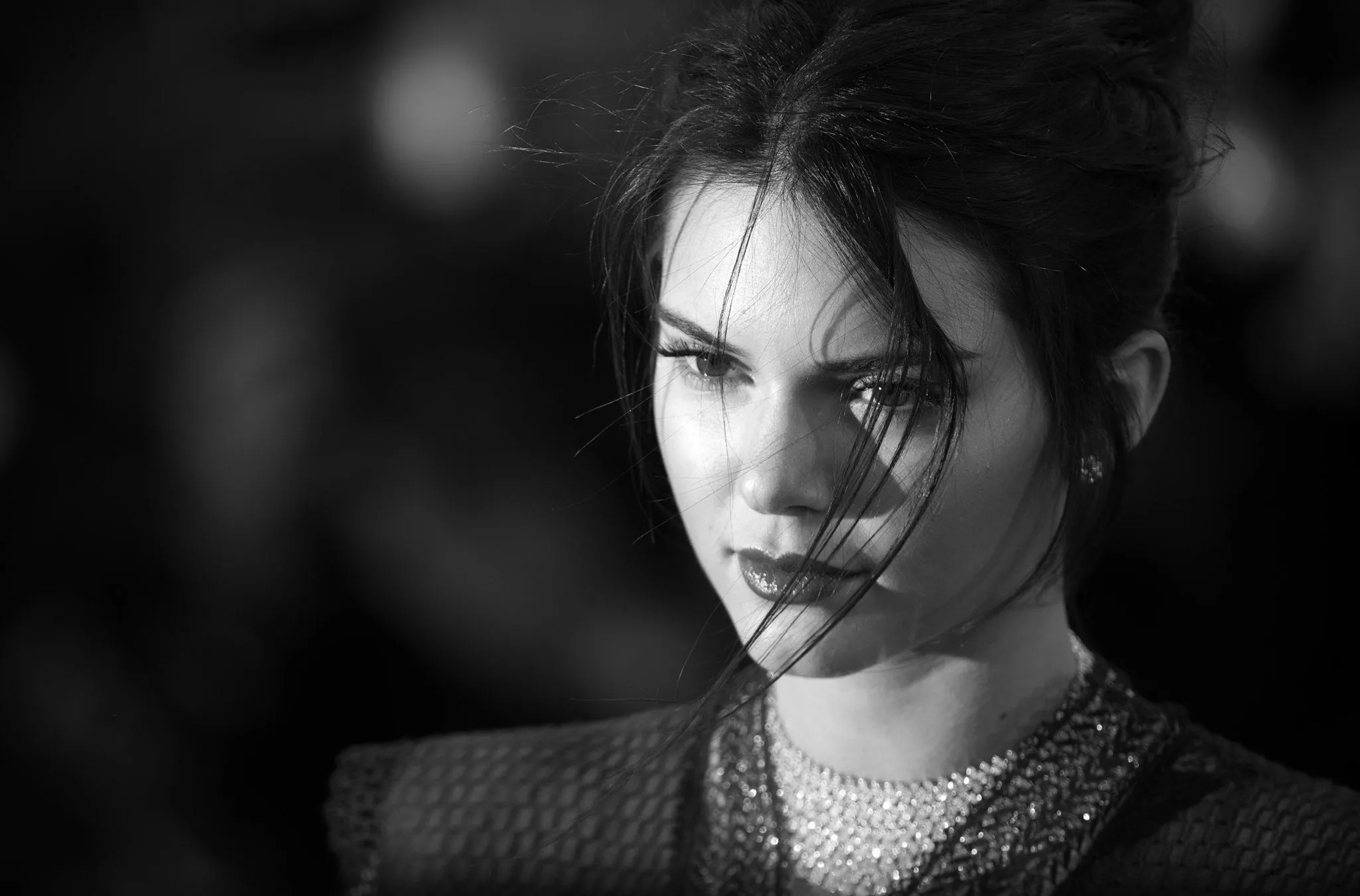 Kendall Jenner in Black & White