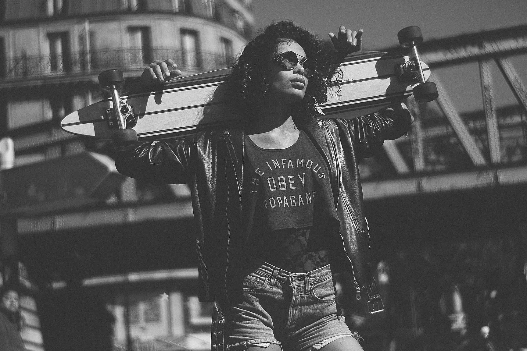 Petzval Artist, Black & White Fashion