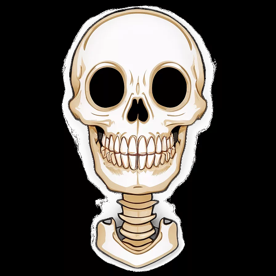 Download Cartoon Skeleton Png 5