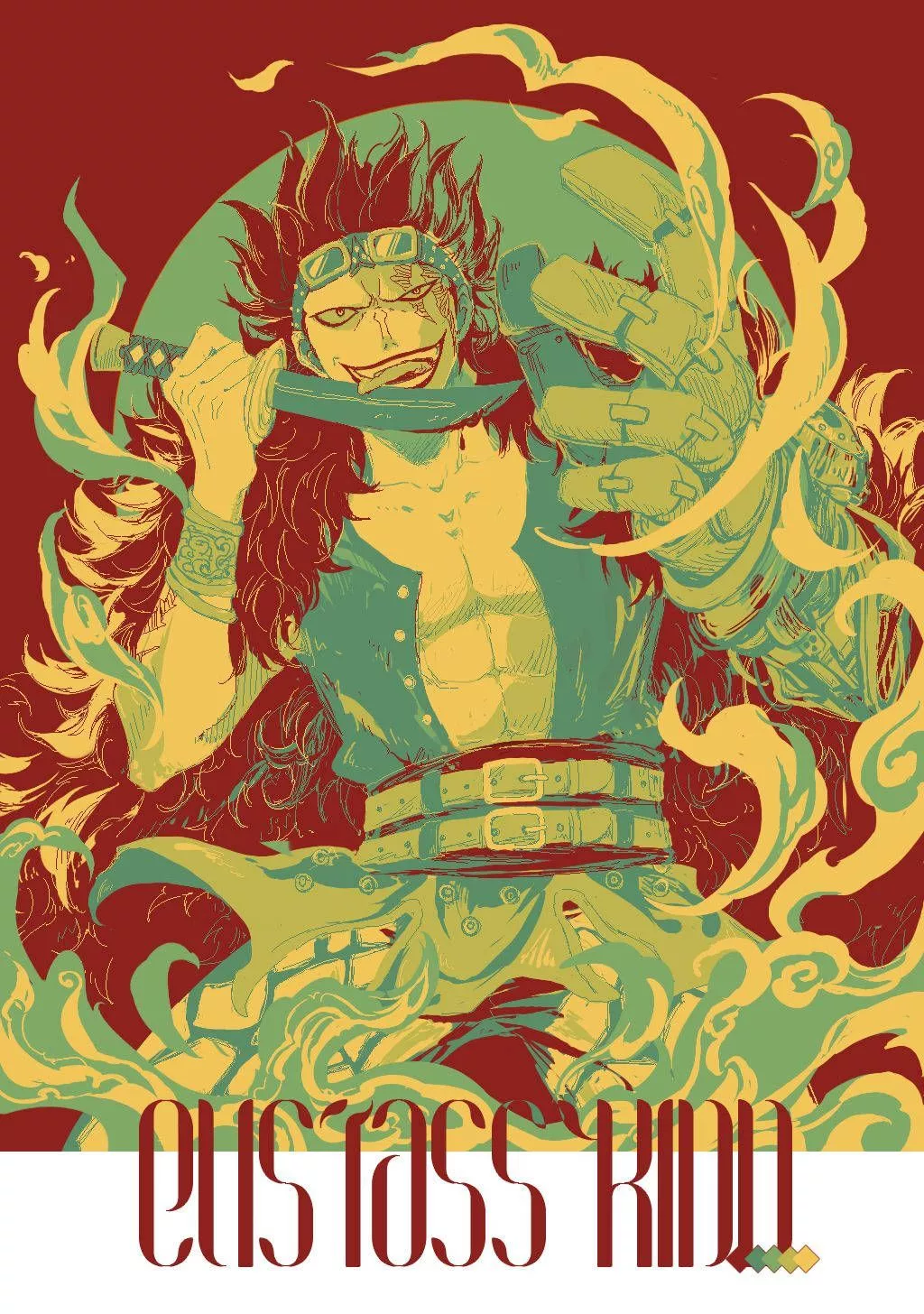 Eustass Kid HD Wallpaper