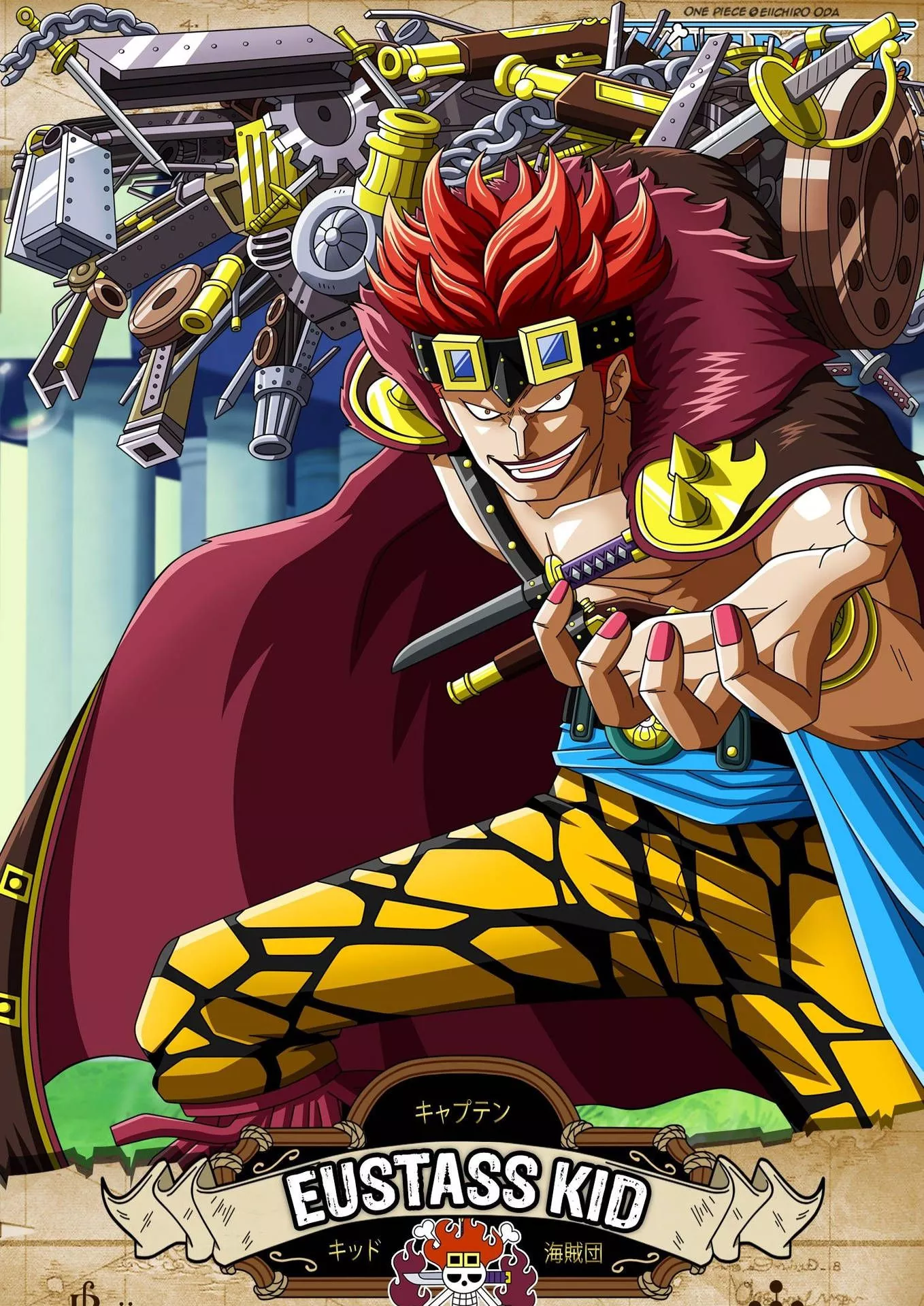Download free Eustass Kid HD Anime