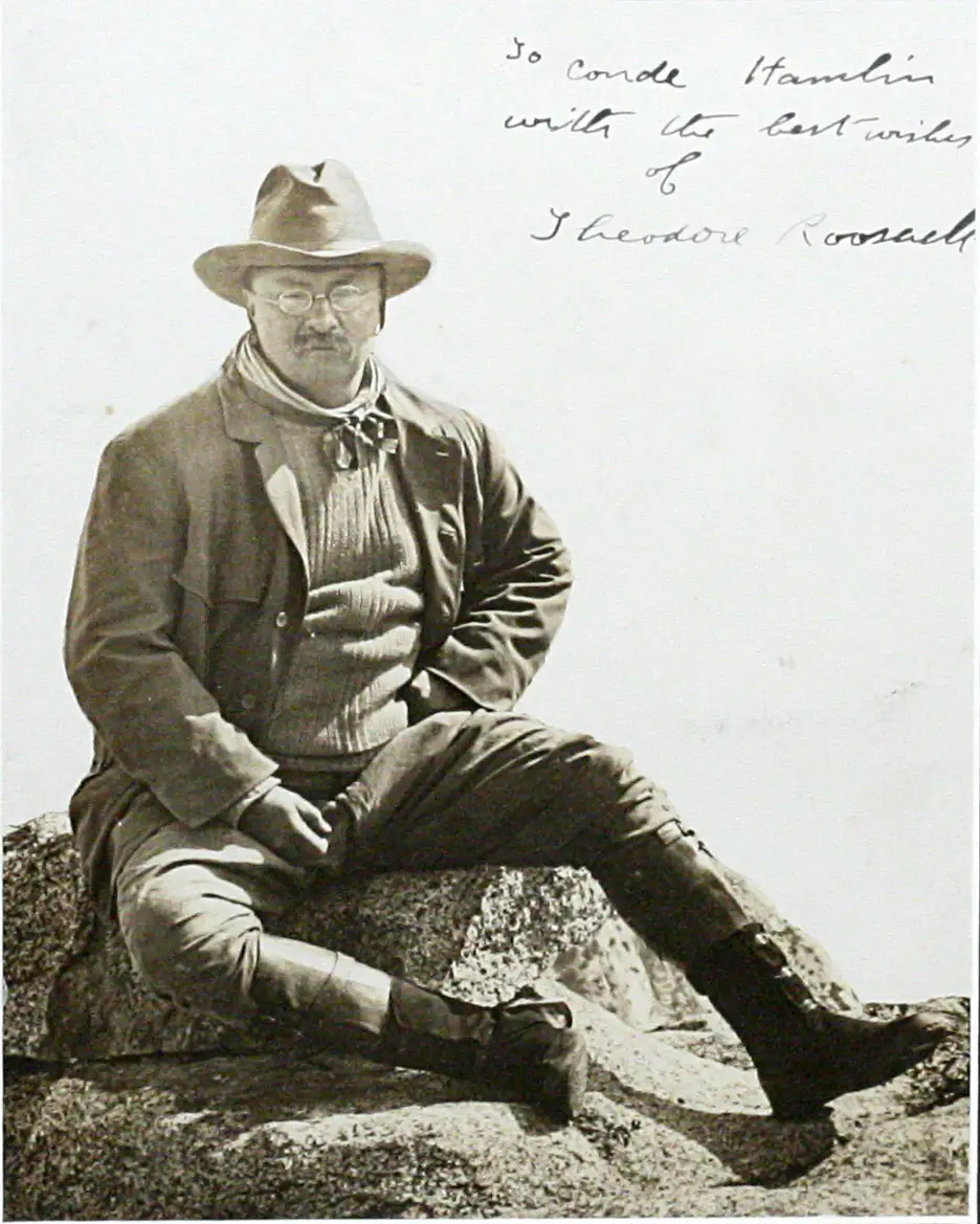 Photograph Signed. THEODORE ROOSEVELT
