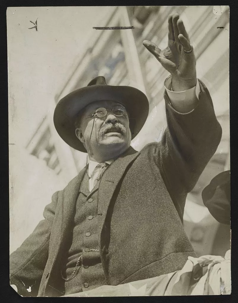 Col. Theodore Roosevelt in Hackensack
