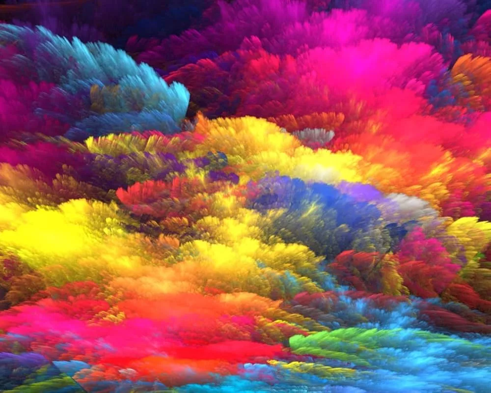 gNRC DIGITAL Multicolor Wallpaper