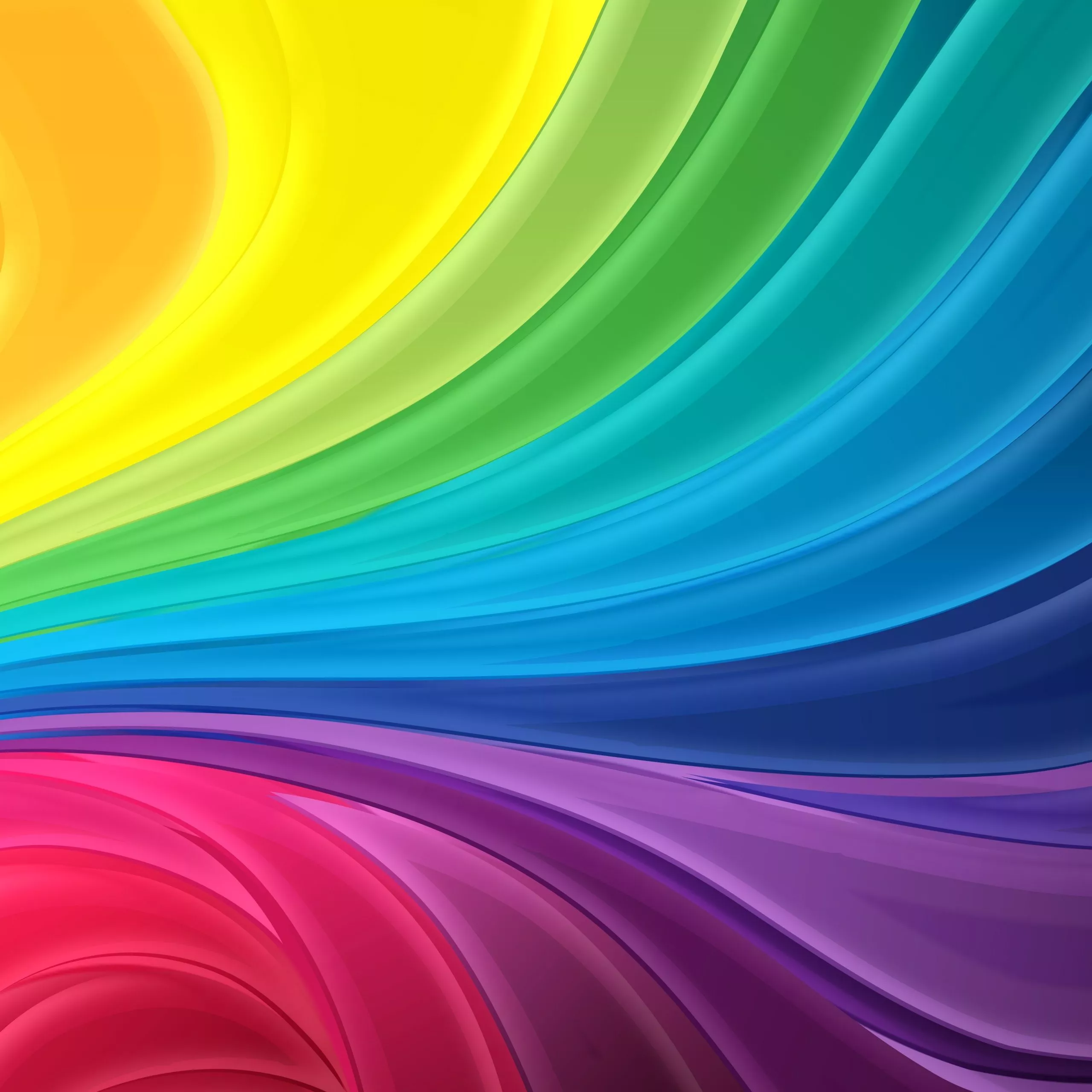 Rainbow colors Wallpaper 4K, Colorful