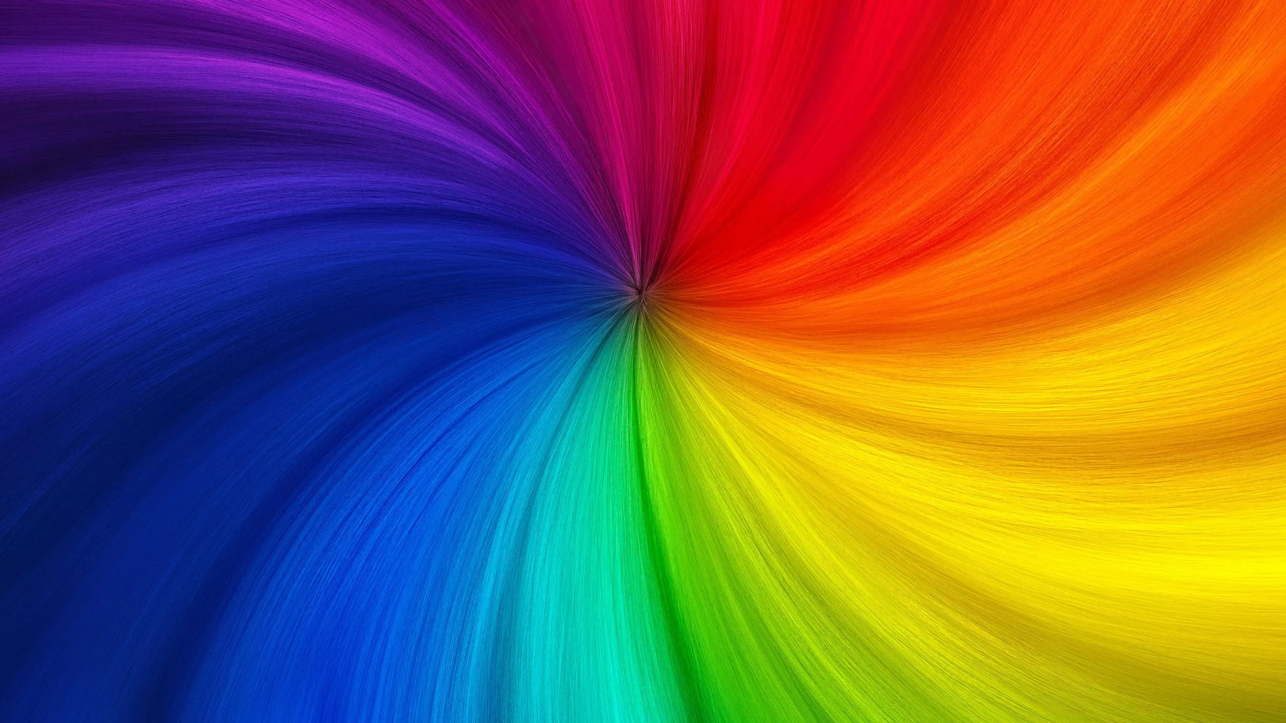 Swirl Wallpaper 4K, Colorful, Rainbow