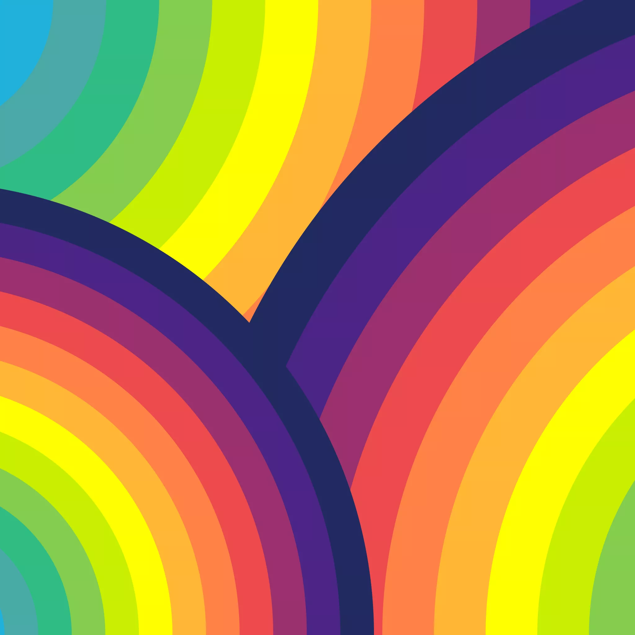 Rainbow colors Wallpaper 4K, Colorful