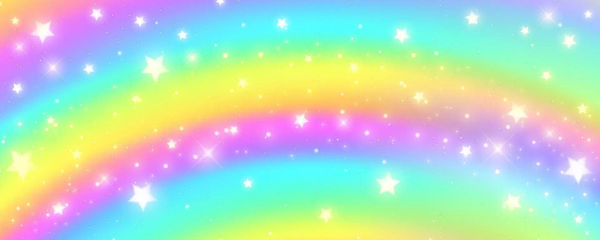 Rainbow Wallpaper Vector Art, Icon