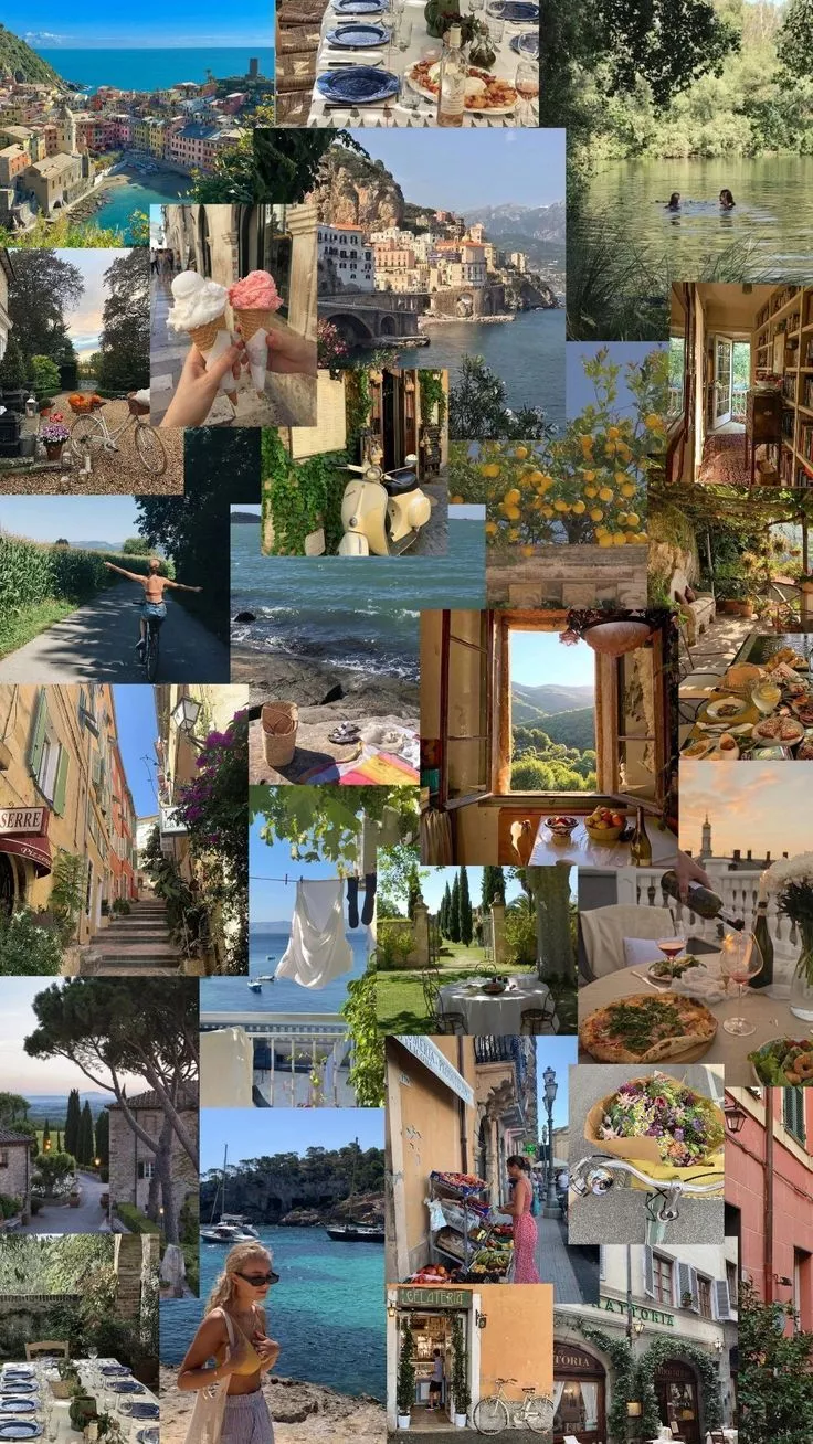 summer in italy aesthetic wallpaper