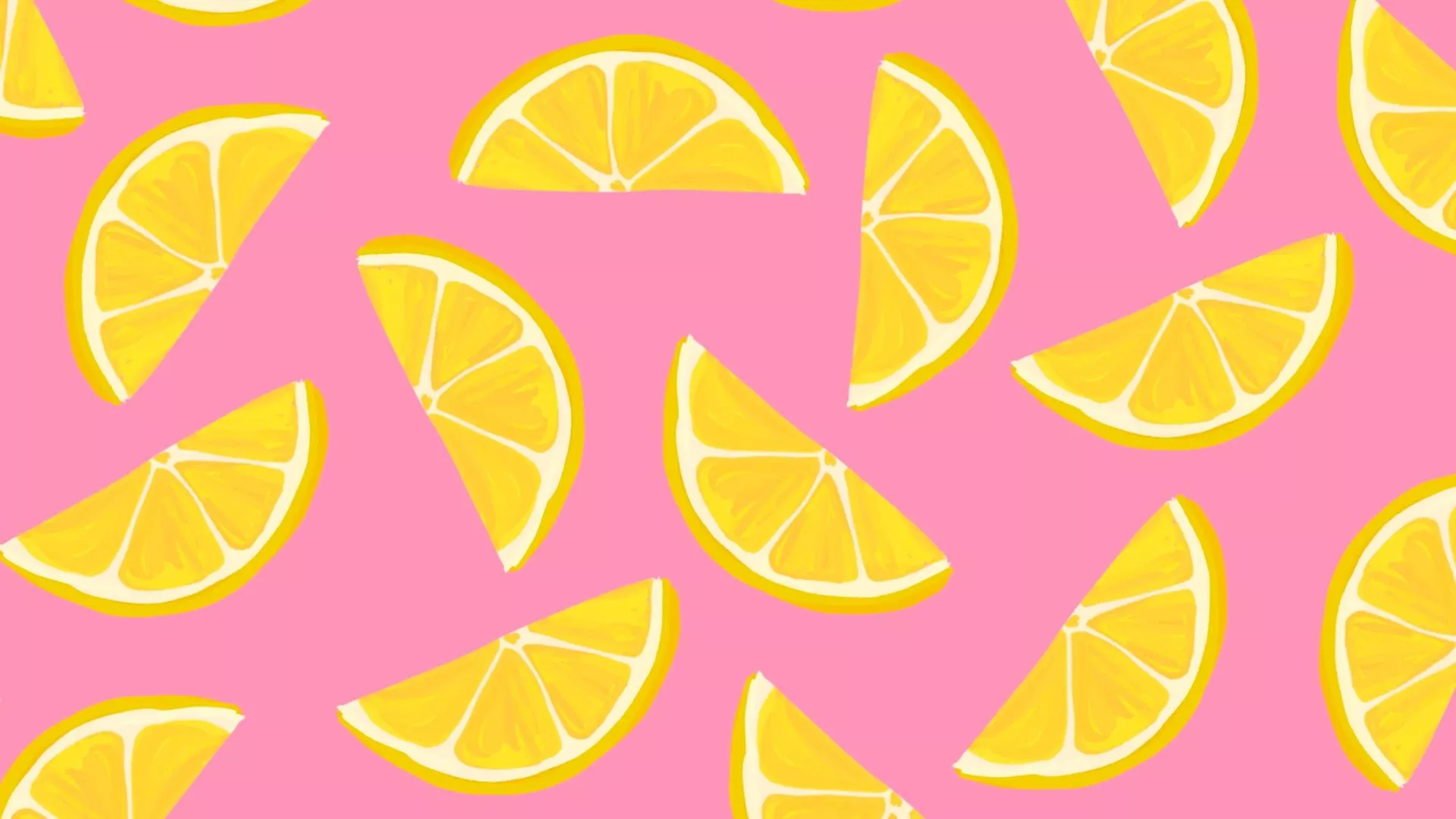 Summer Citrus Fruit Pattern