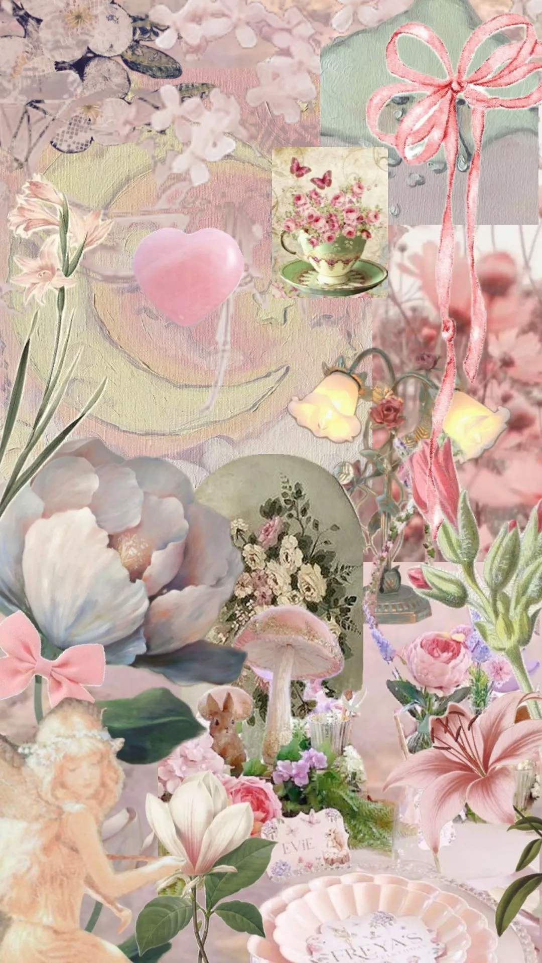 fairy #pink #fairycore #bunny #coquette