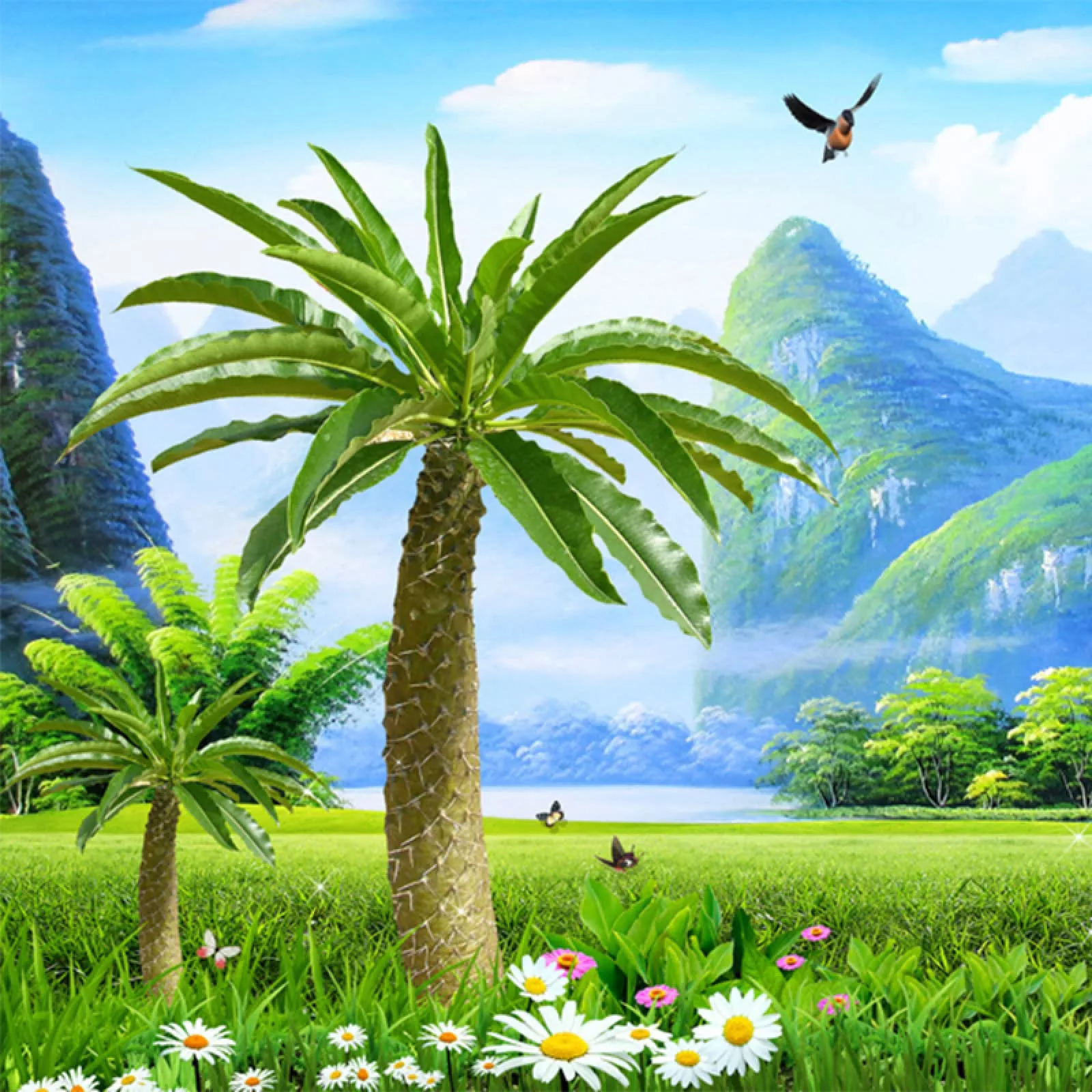 3D Wall Murals Space Wallpaper