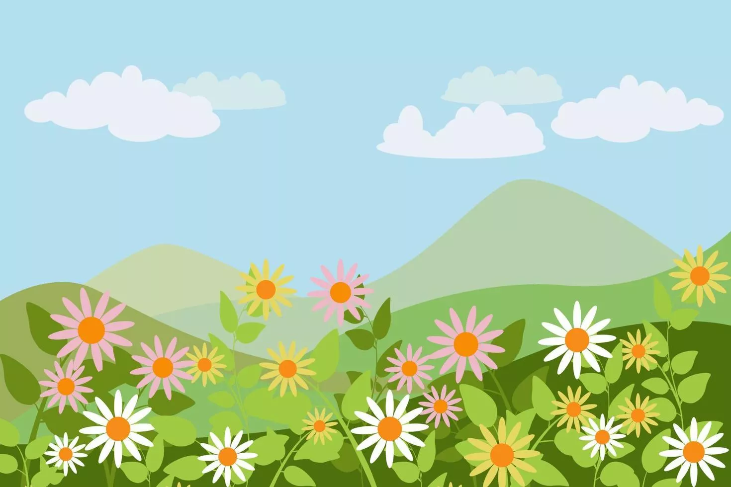 Spring Wallpaper, the cool landscape
