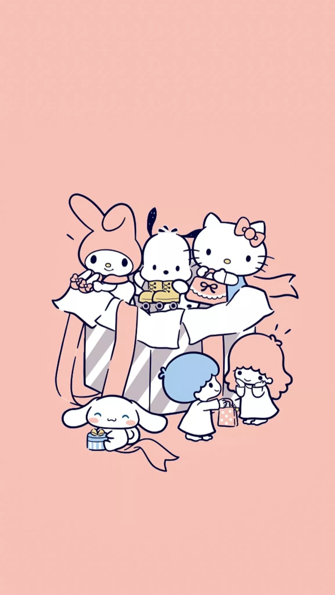 Hello Kitty and Friends Wallpaper