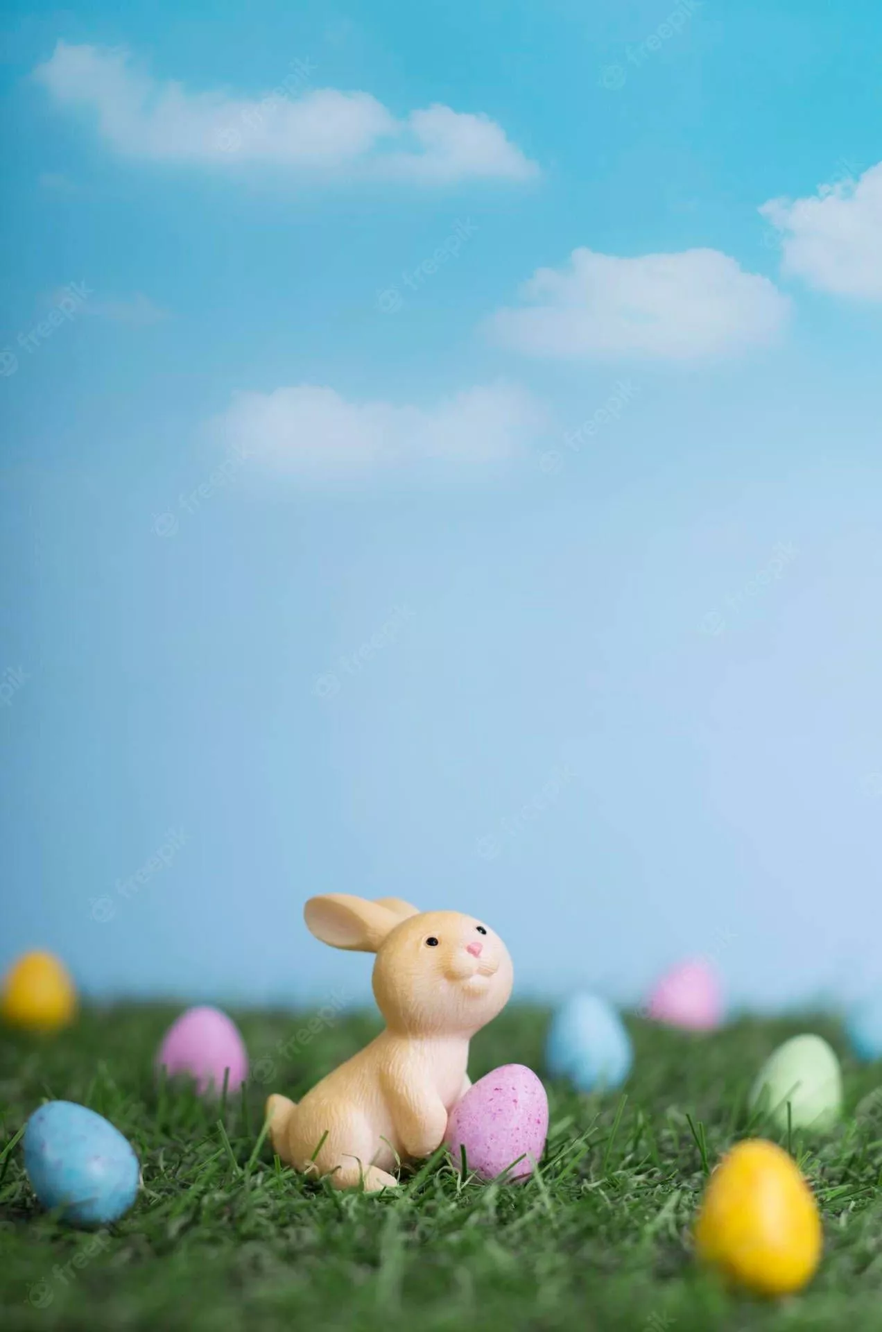 Easter Bunny With An Easter Egg iPhone