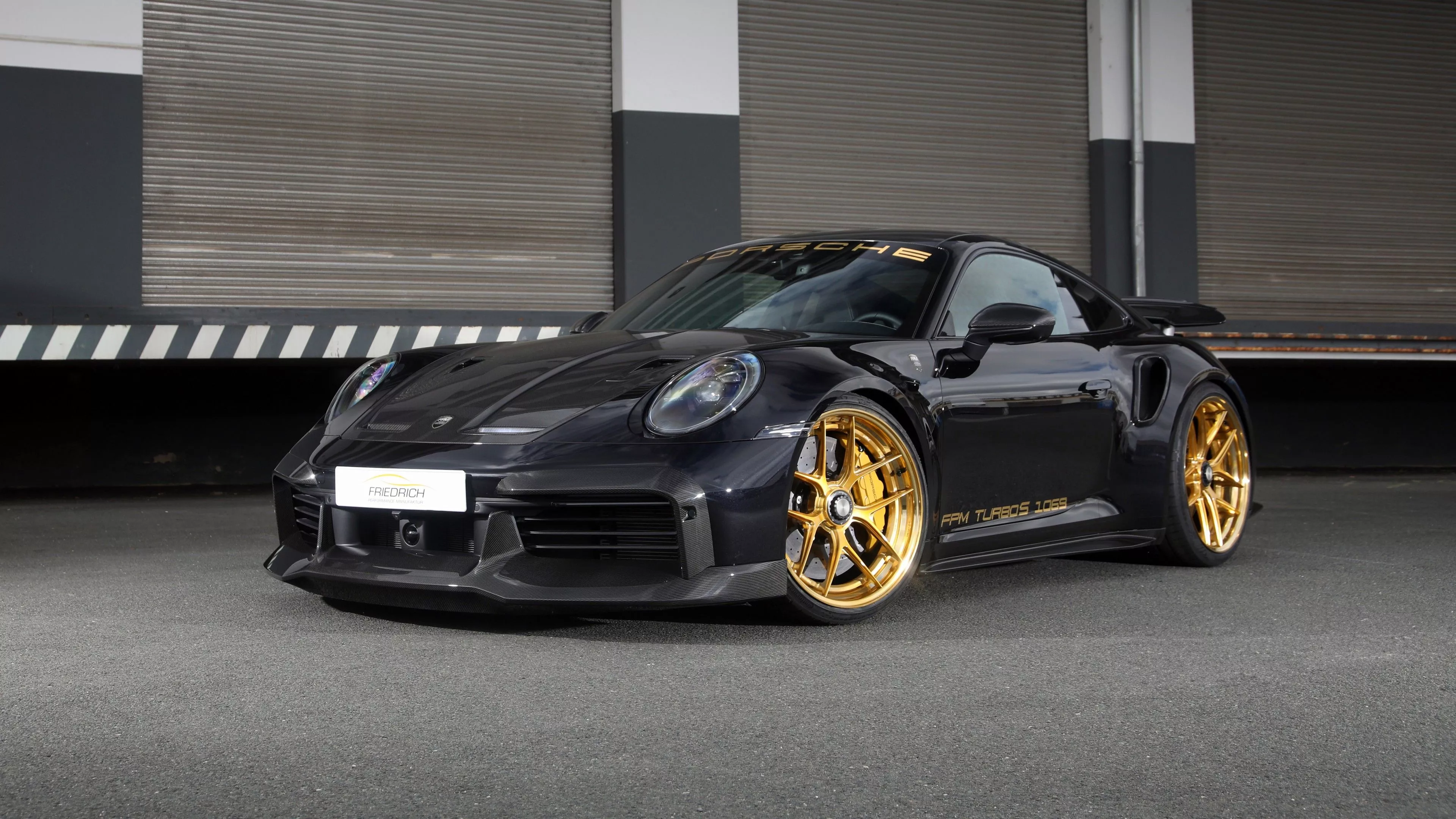 Black Friedrich Performance Porsche 911
