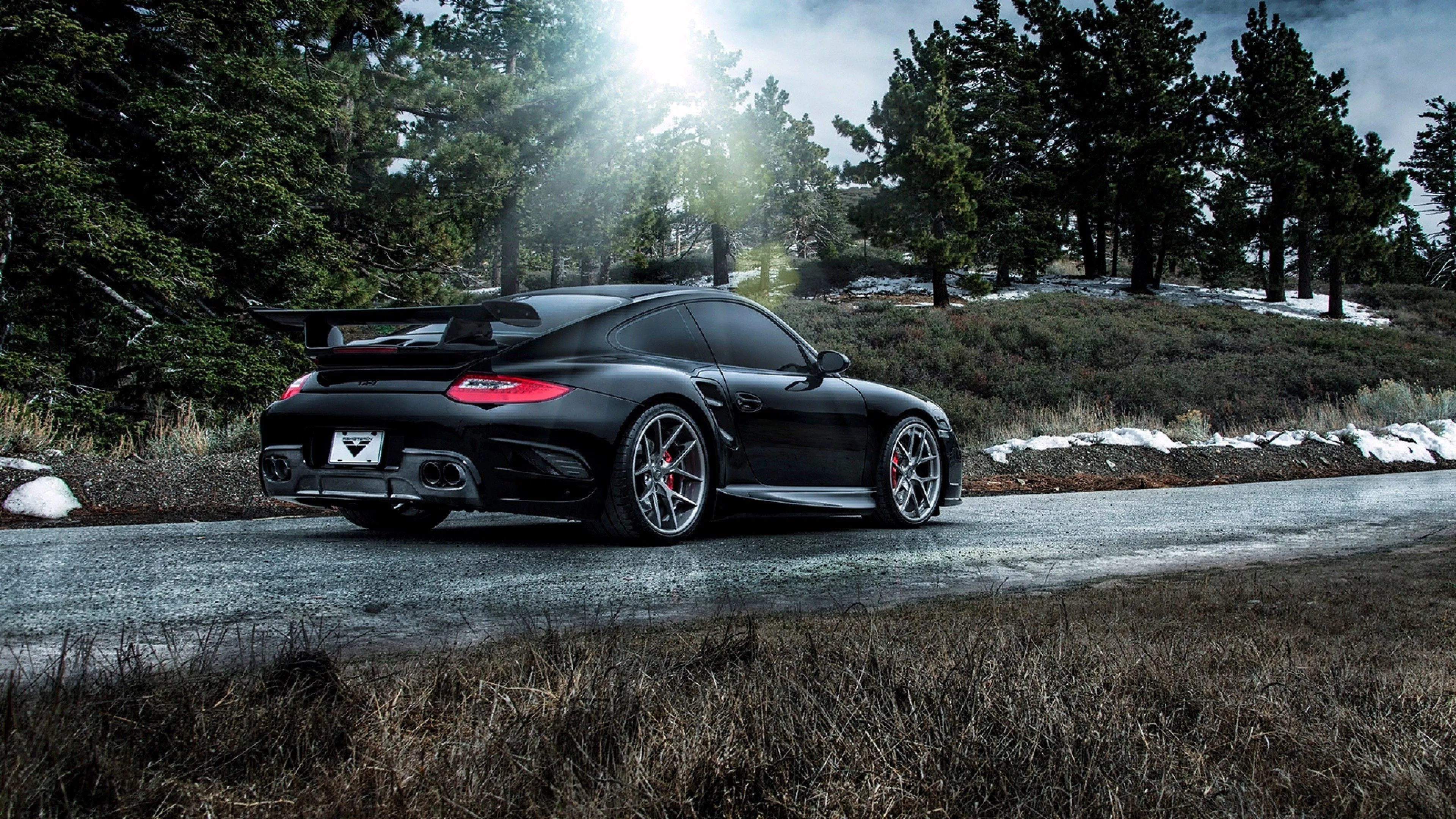 Porsche 911 Carrera Black Wallpaper, HD