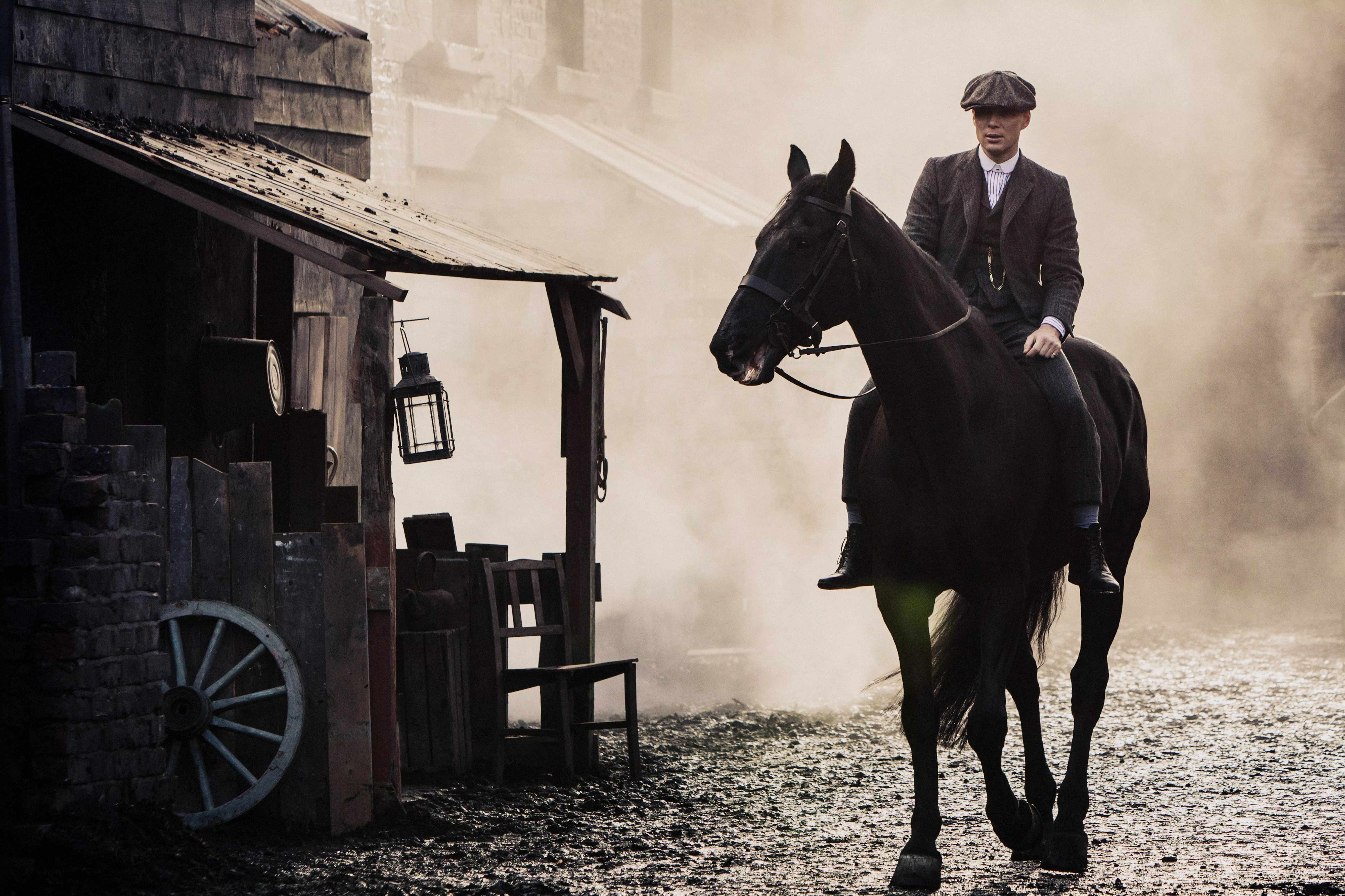 Peaky Blinders: Thomas Shelby on Horse