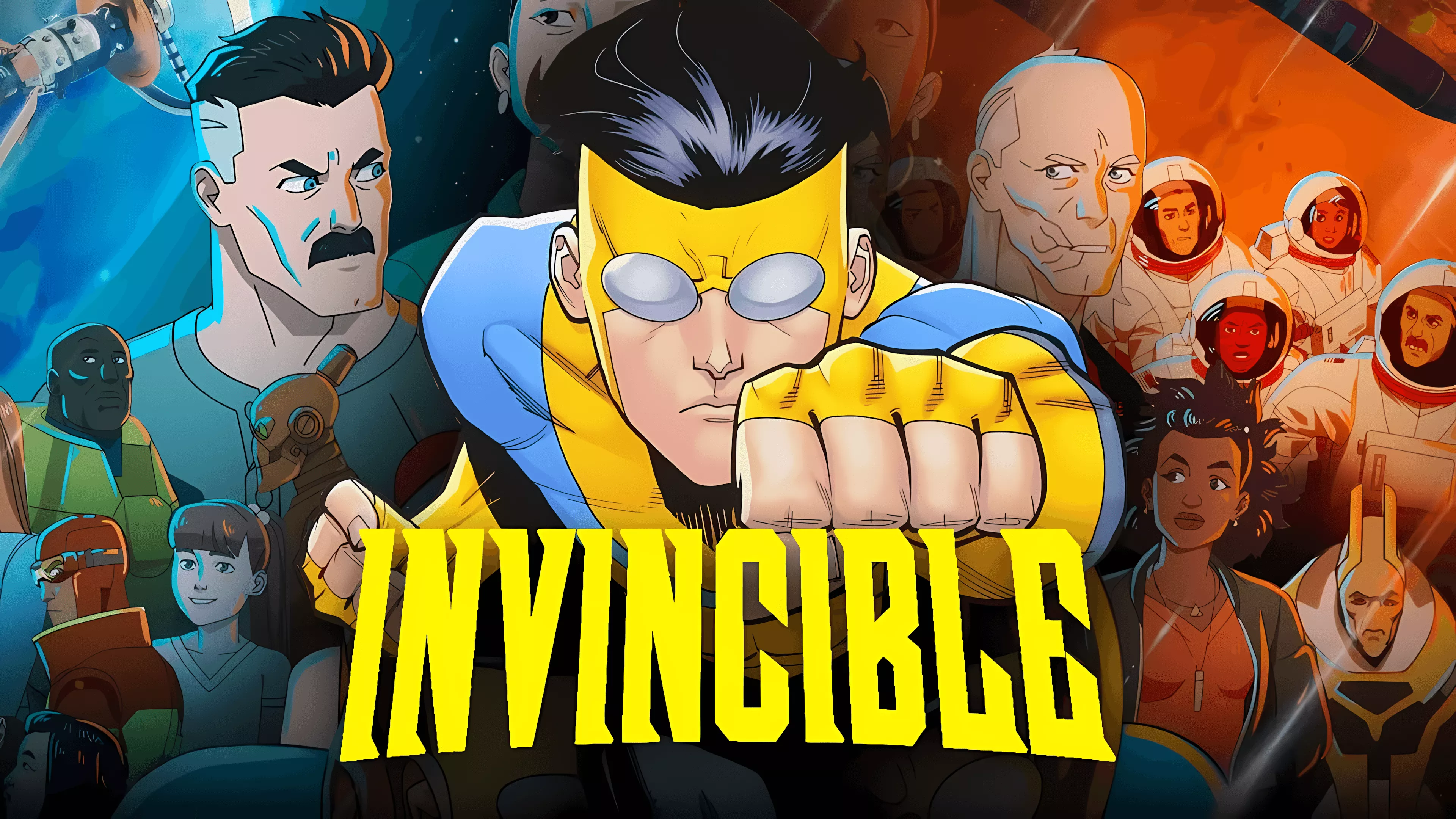 Invincible Animated Series 4K Wallpaper