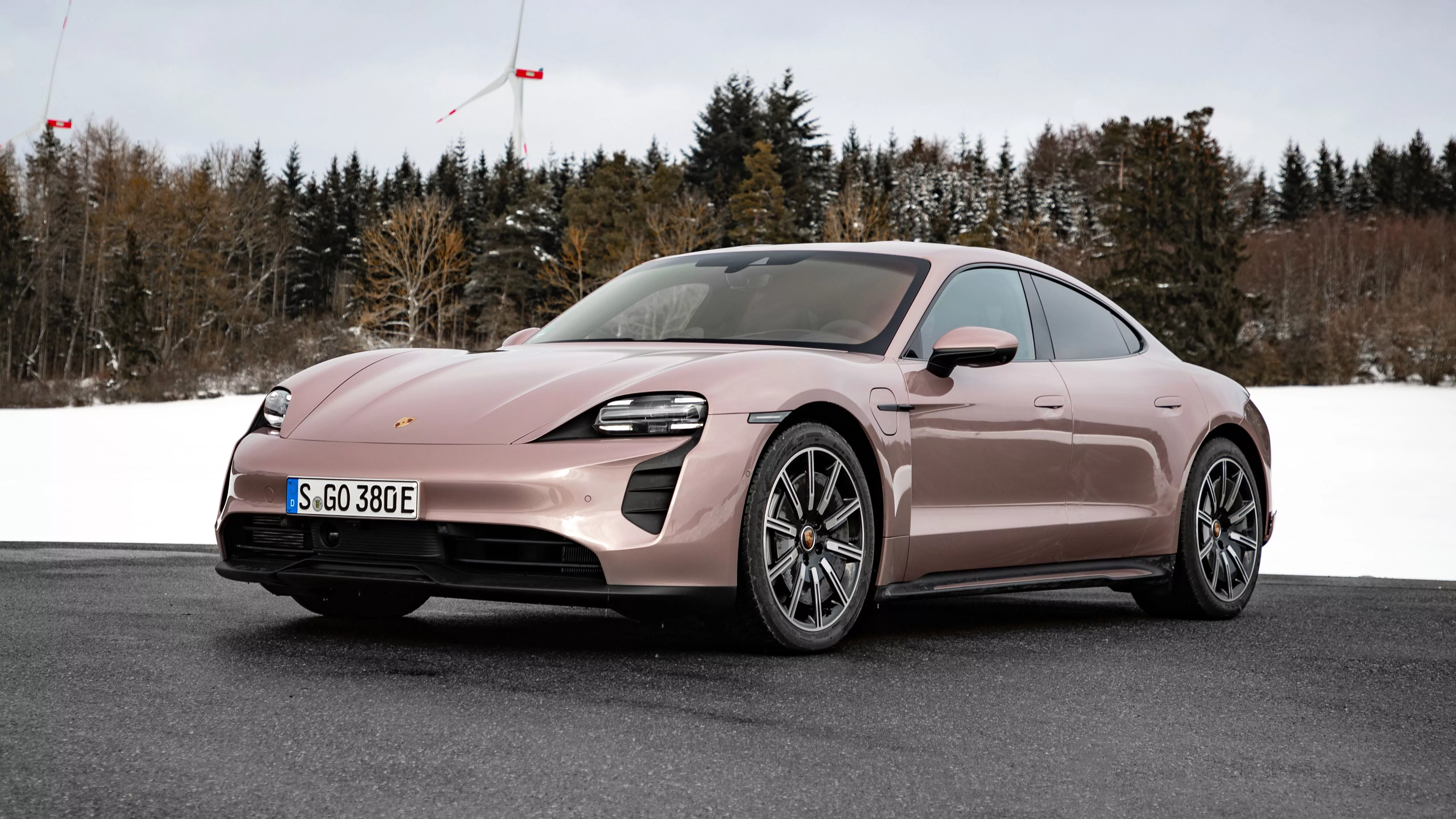 Porsche Taycan 2021 5K Wallpaper