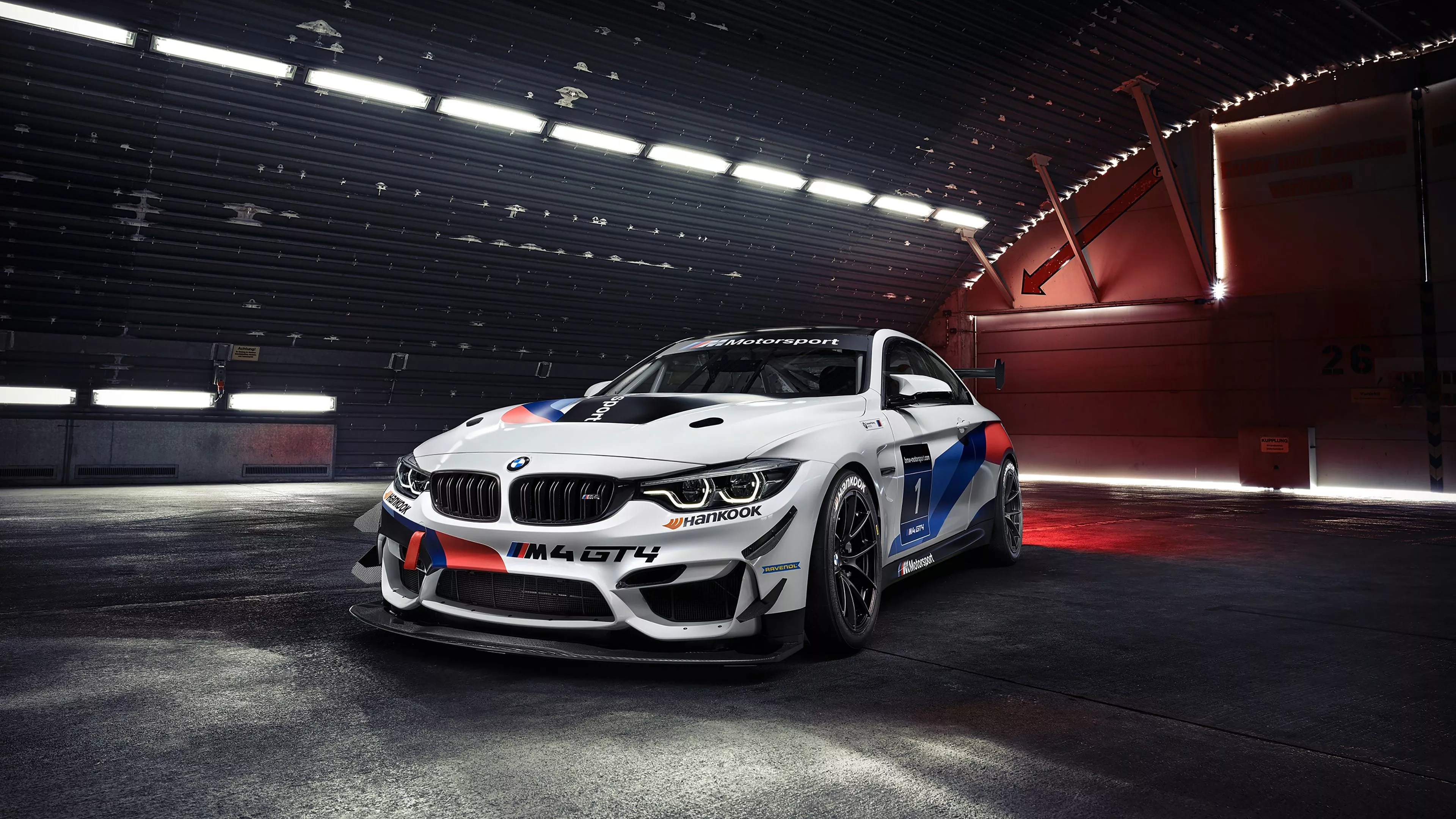 BMW M4 GT4 Wallpaper 4K, Racing cars