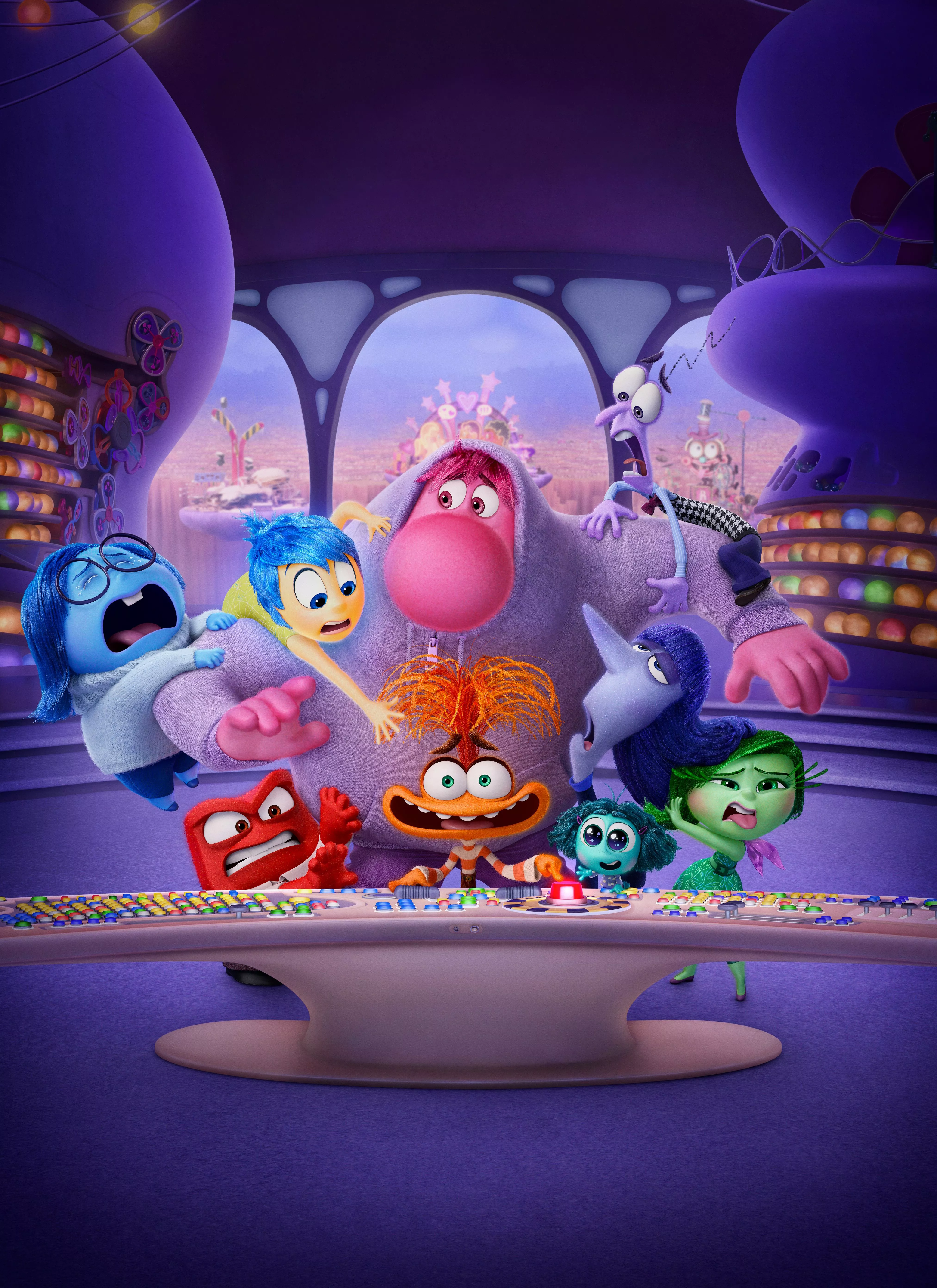 Inside Out 2 Wallpaper 4K, Movie poster
