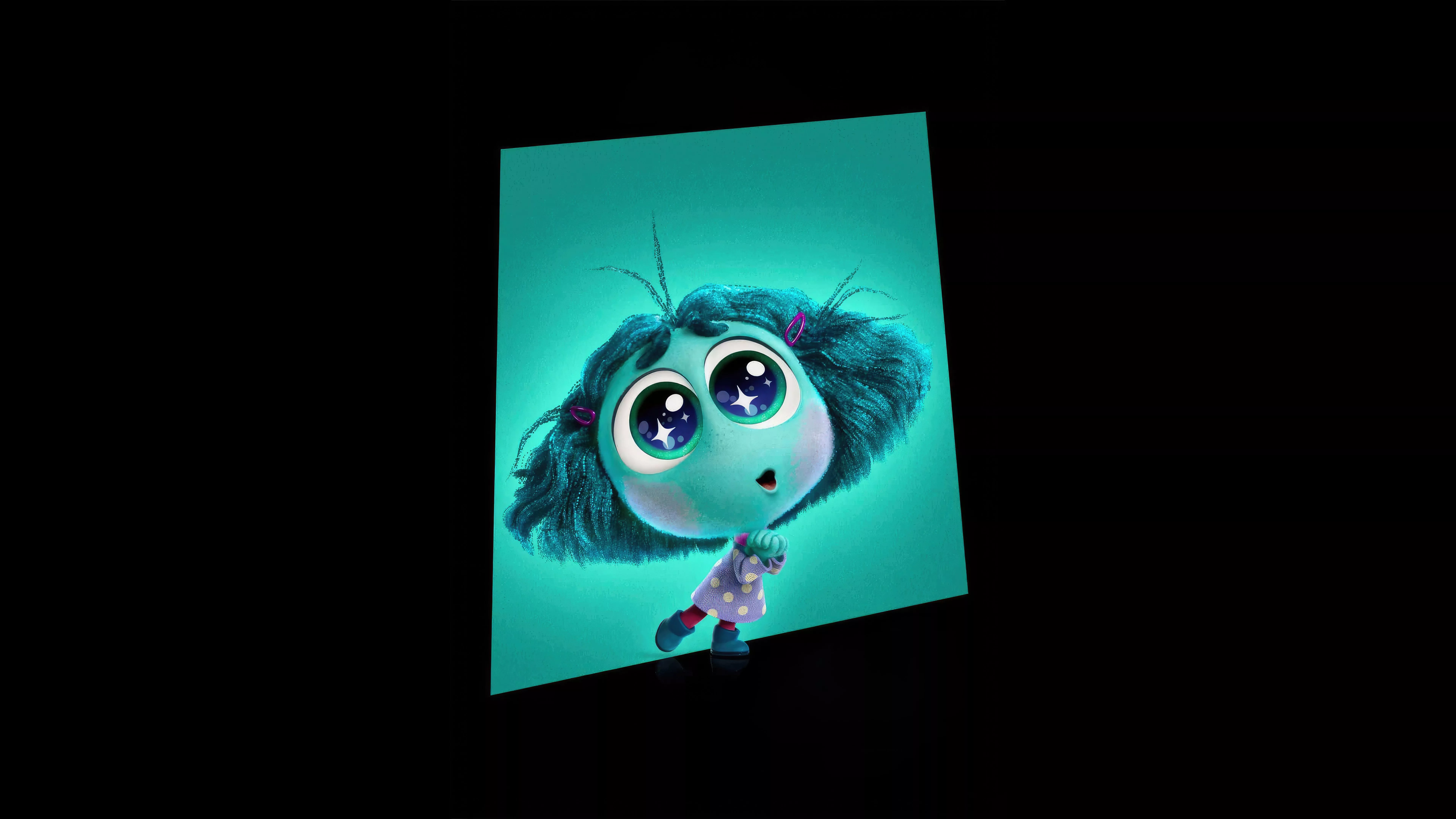 Envy In Inside Out 2 Movie 8k Wallpaper