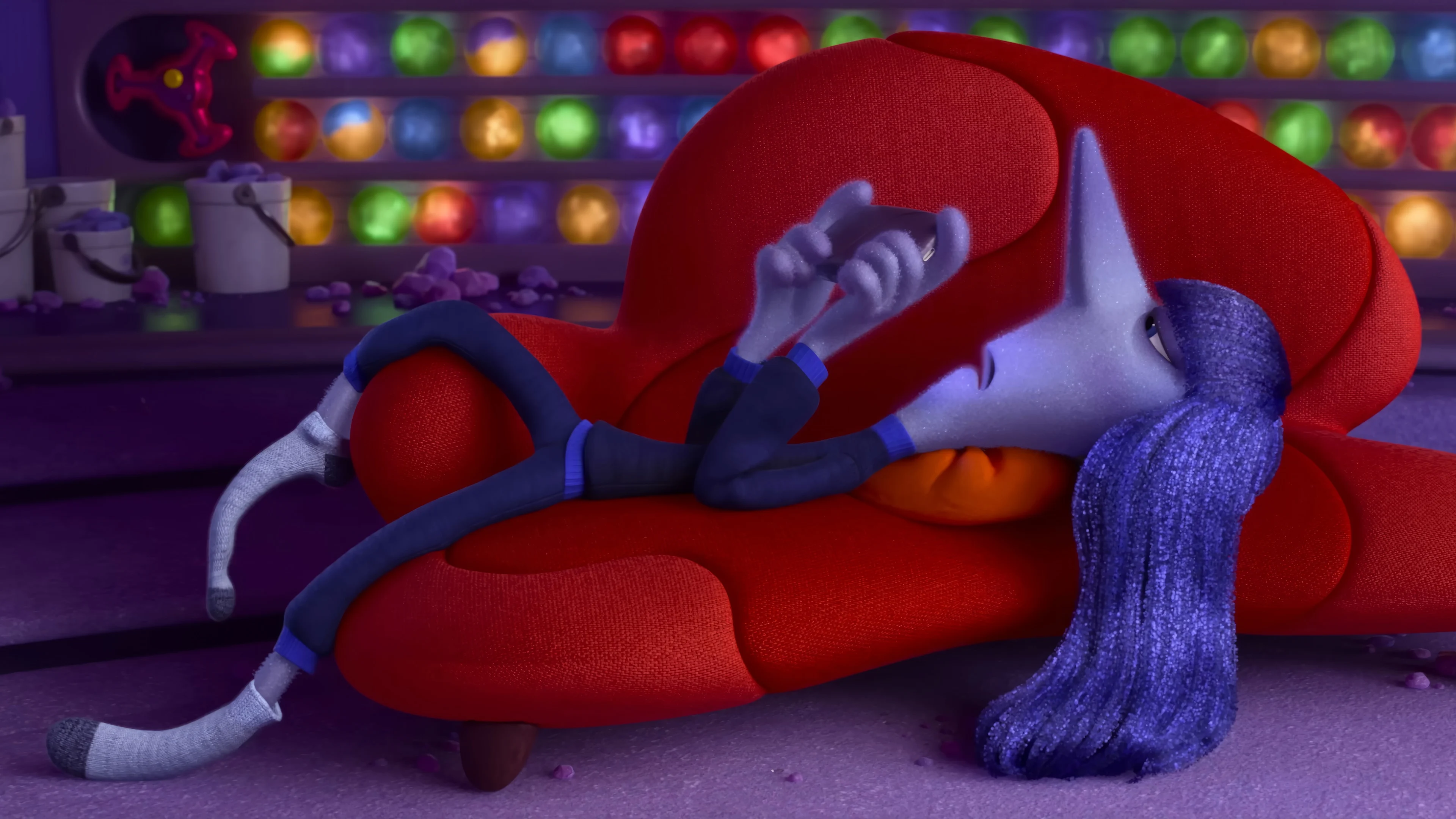 Ennui from Inside Out 2 Wallpaper 4k HD