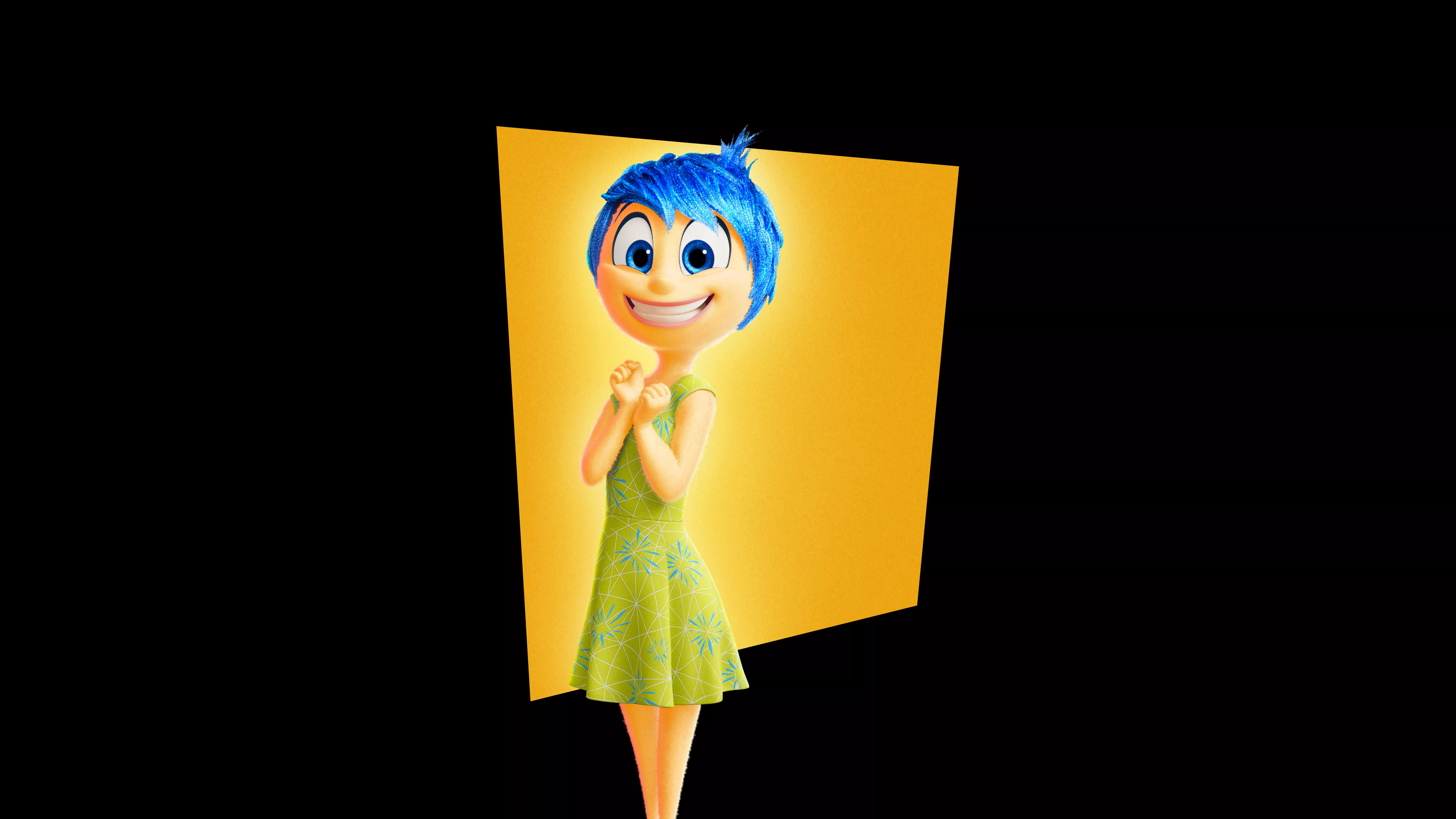 Inside Out 2's Joy in 8K Ultra HD Wallpaper