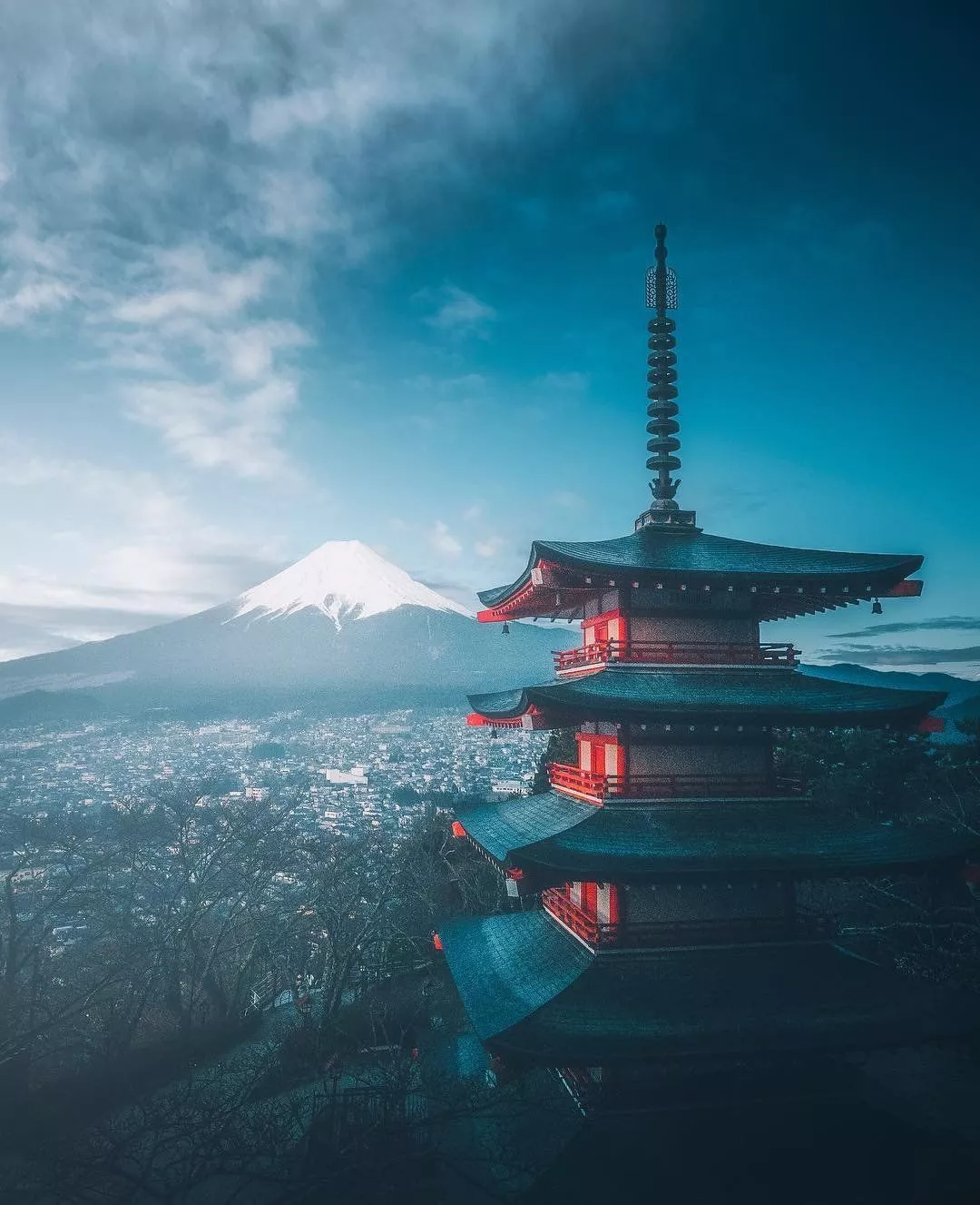 Earth Fuji view, Japan