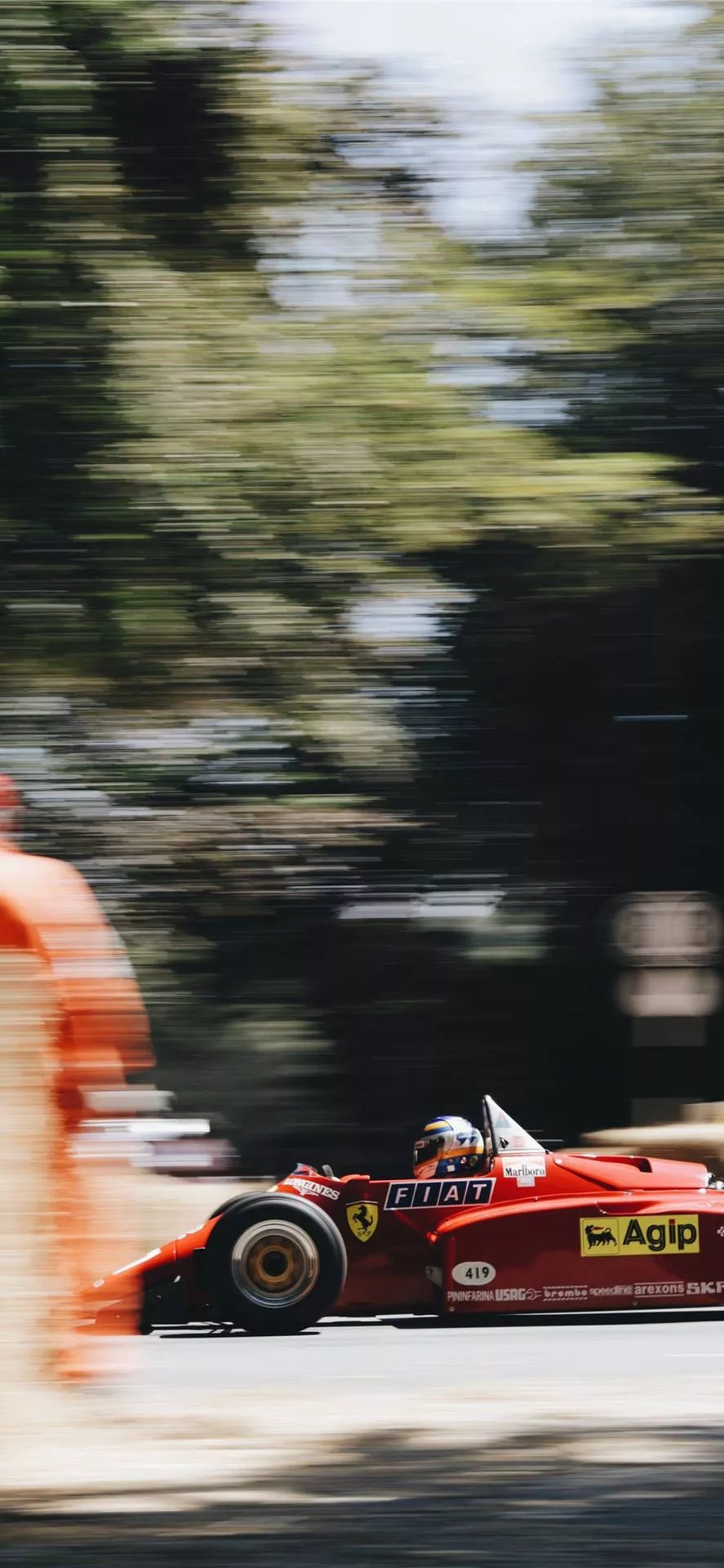 F1 Ferrari 126 C4 Fast iPhone Wallpaper