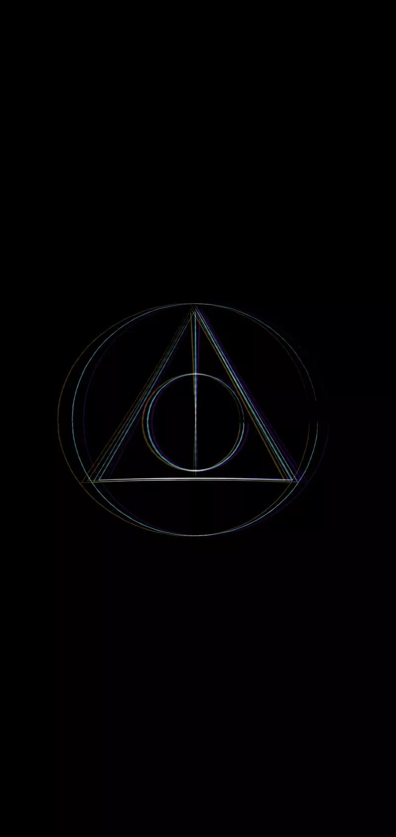 D3Dthly Hallows, black, deathly hallows