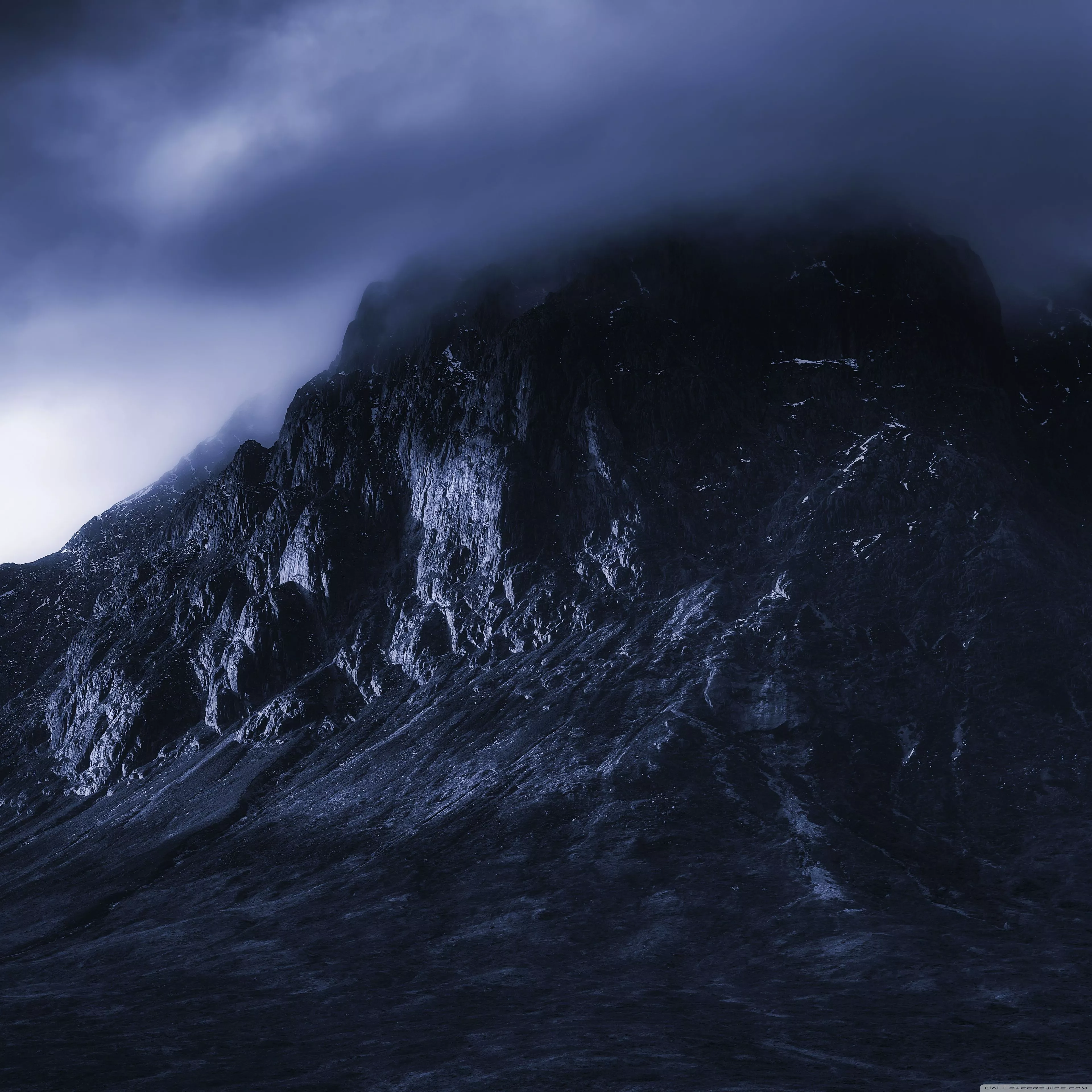 The Dark Mountain Ultra HD Wallpaper