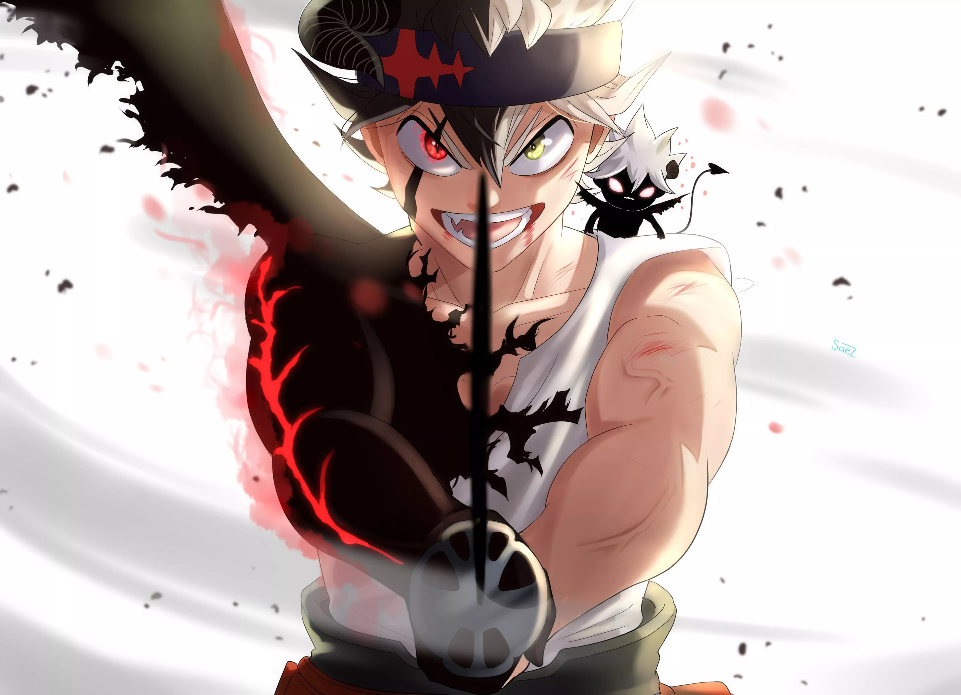 Asta Wallpaper 4K, Black Clover
