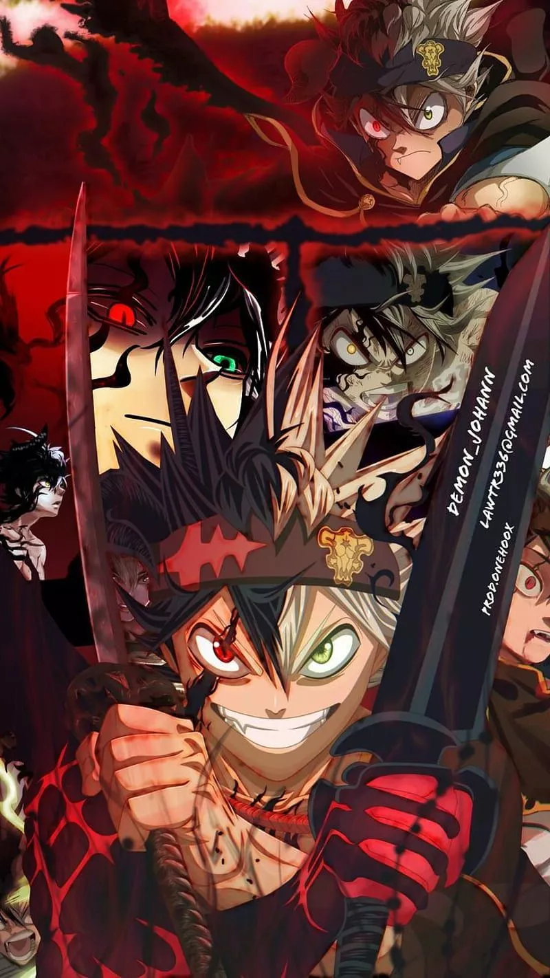 Black clover, asta, black clover, demon, liebe, HD phone wallpaper