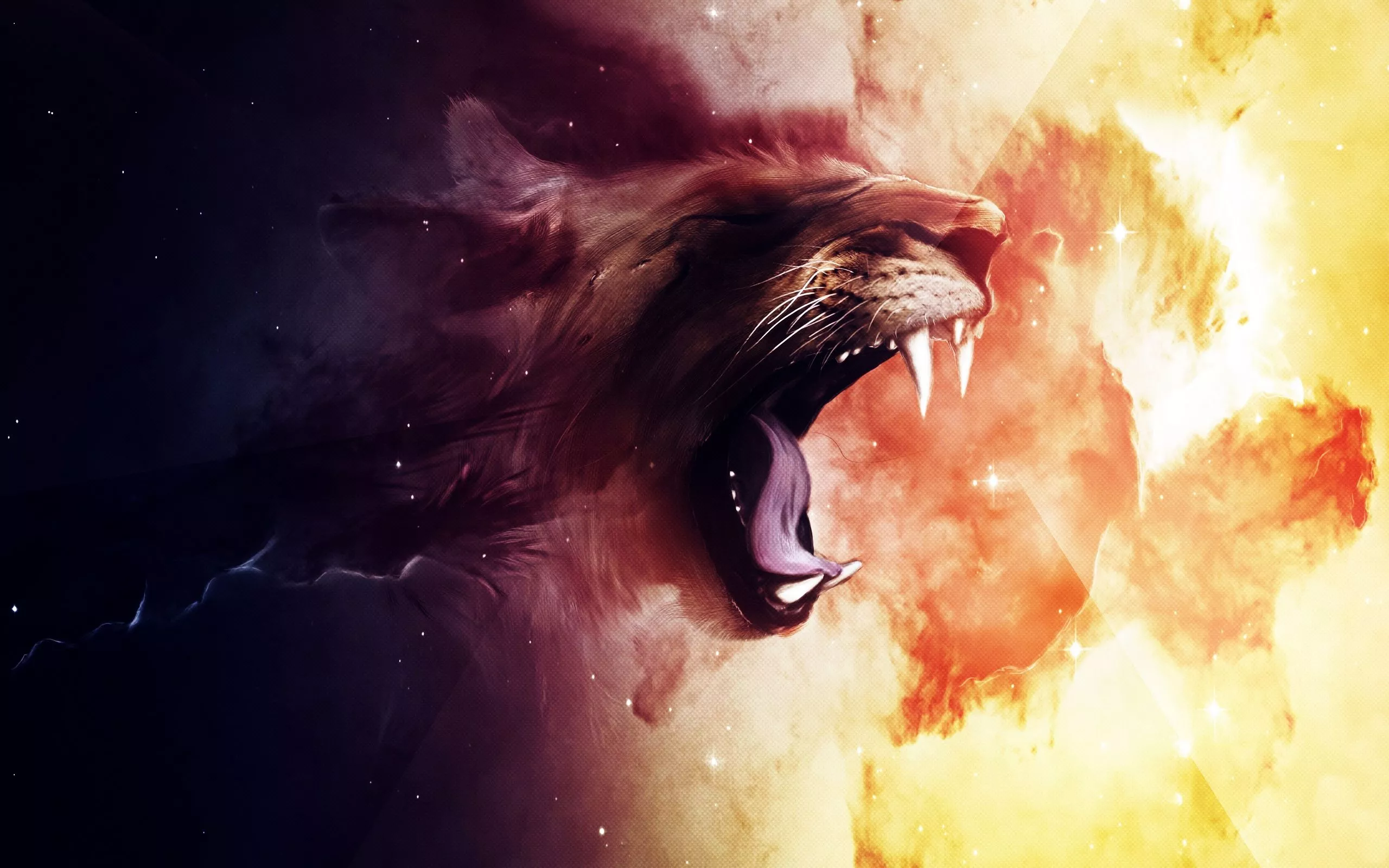 Roaring Lion Wallpaper. HD Wallpaper