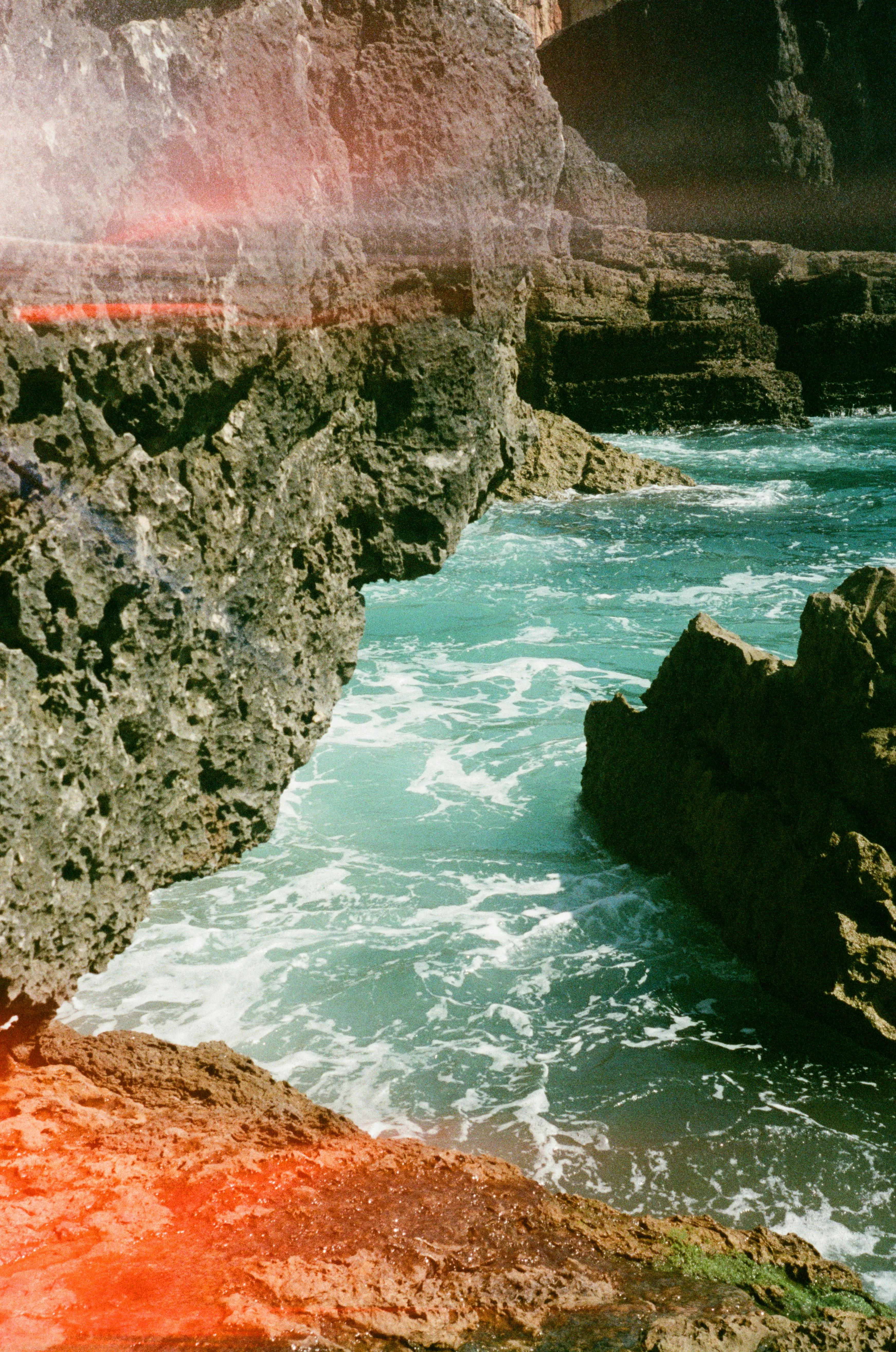 Rocky Coastline and Sea · Free