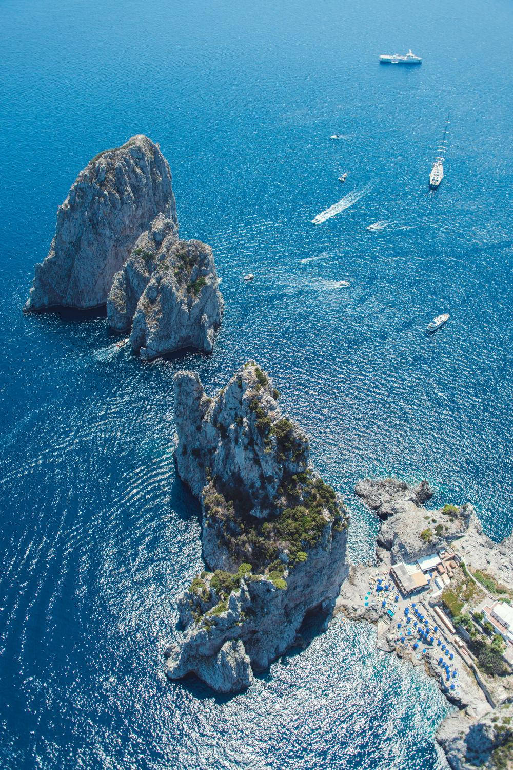 Download Capri Italy Rock Formations