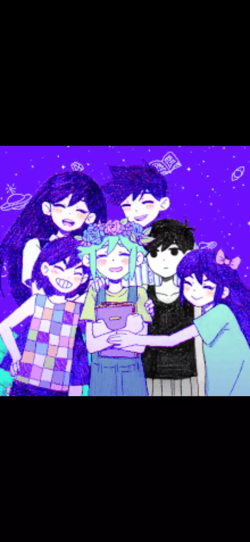 Omori, aubrey, basil, cute, hero