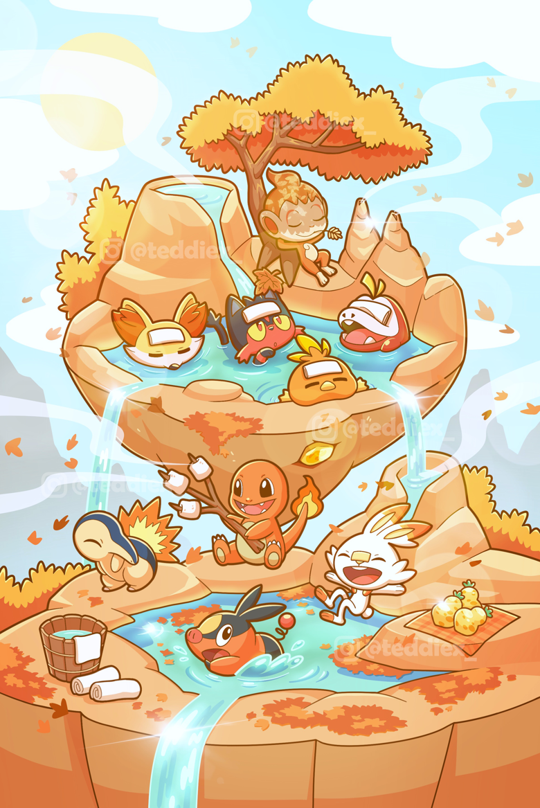 Fire Type Pokemon Wallpaper's Ko Fi Shop