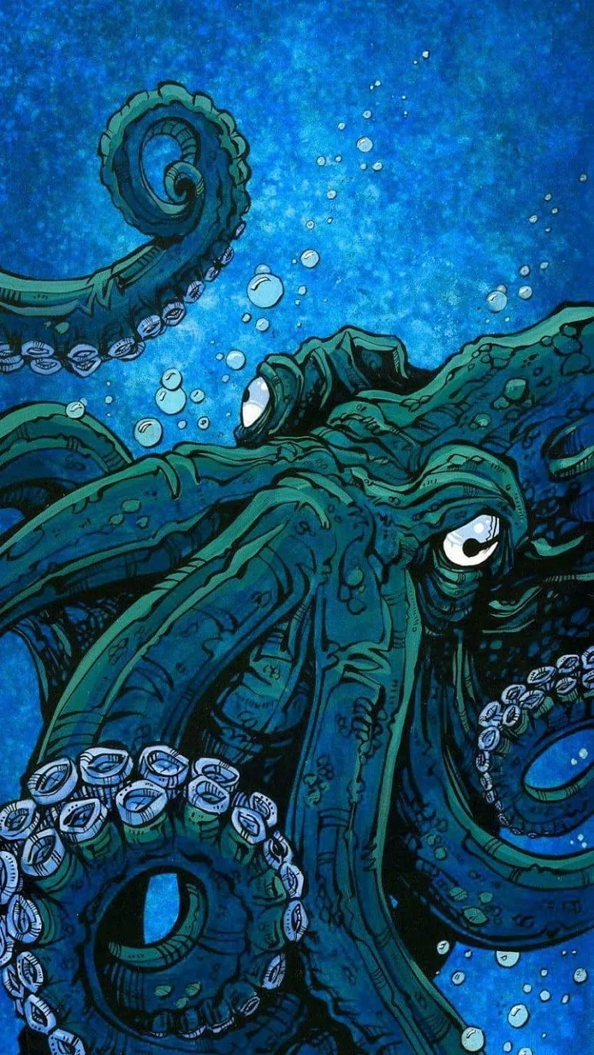 Xoel Sanchez on Art. Octopus art, Art