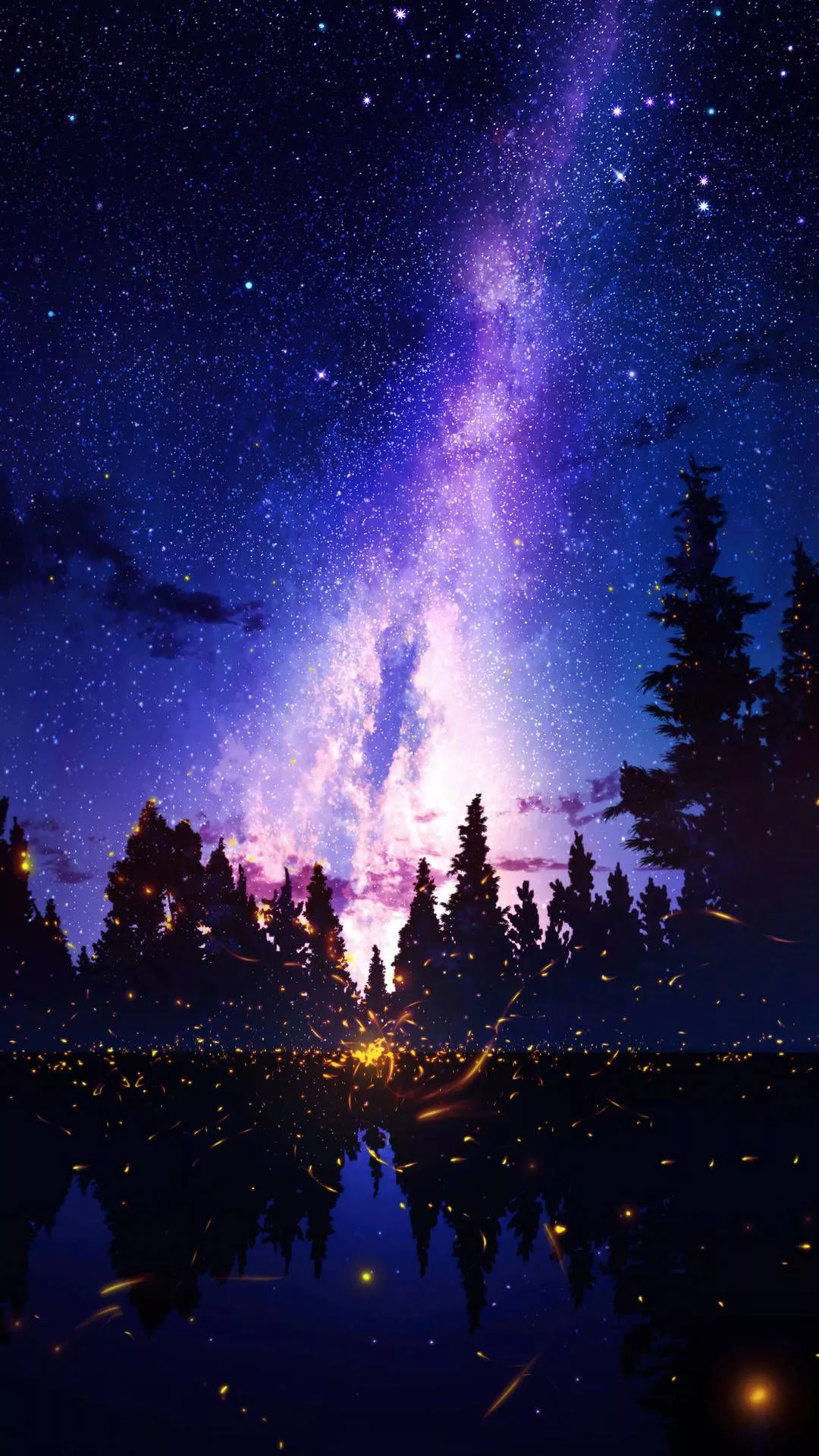 Enchanting Milky Way Sky 4k iPhone 11