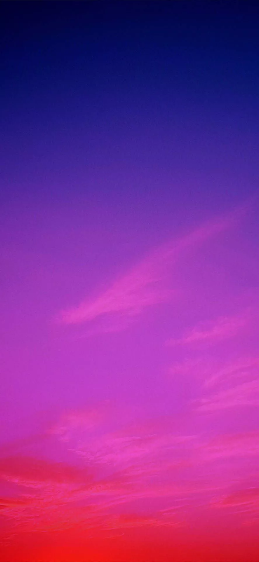 iPhone 11 Purple Dawn Sky Wallpaper