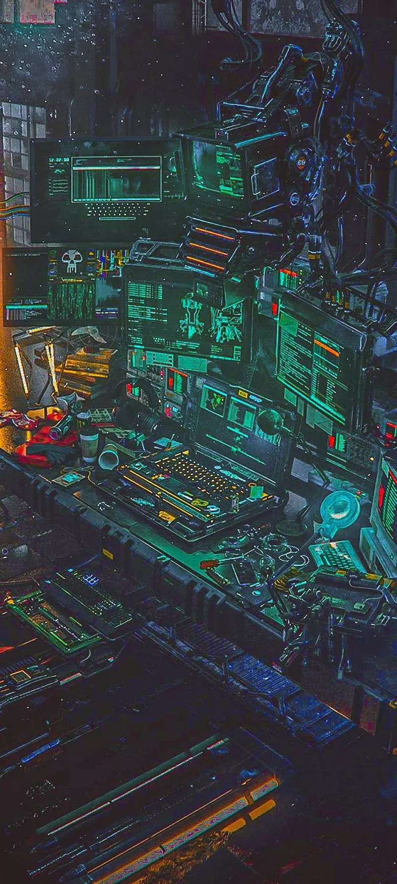 HD electronic engineering wallpaper