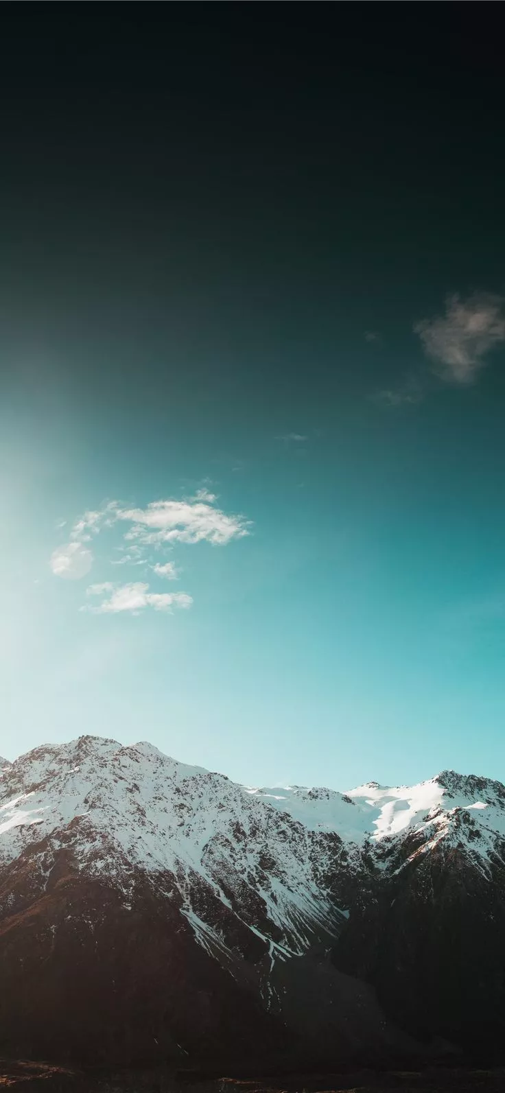 mountains iPhone X Wallpaper