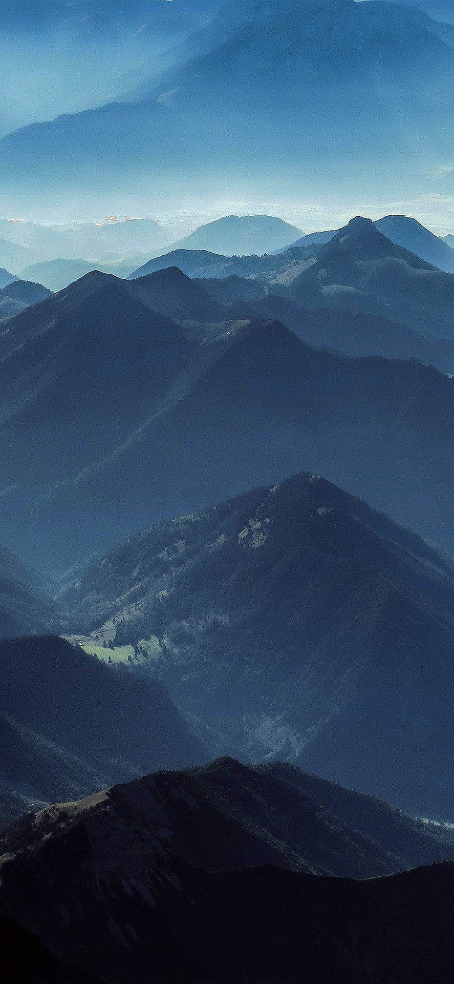 iPhone X Original Mountain Range