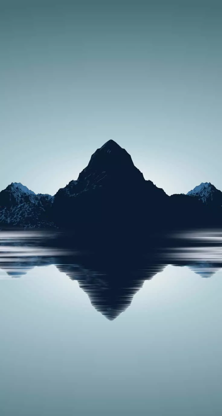 Minimalist iPhone X Symmetrical